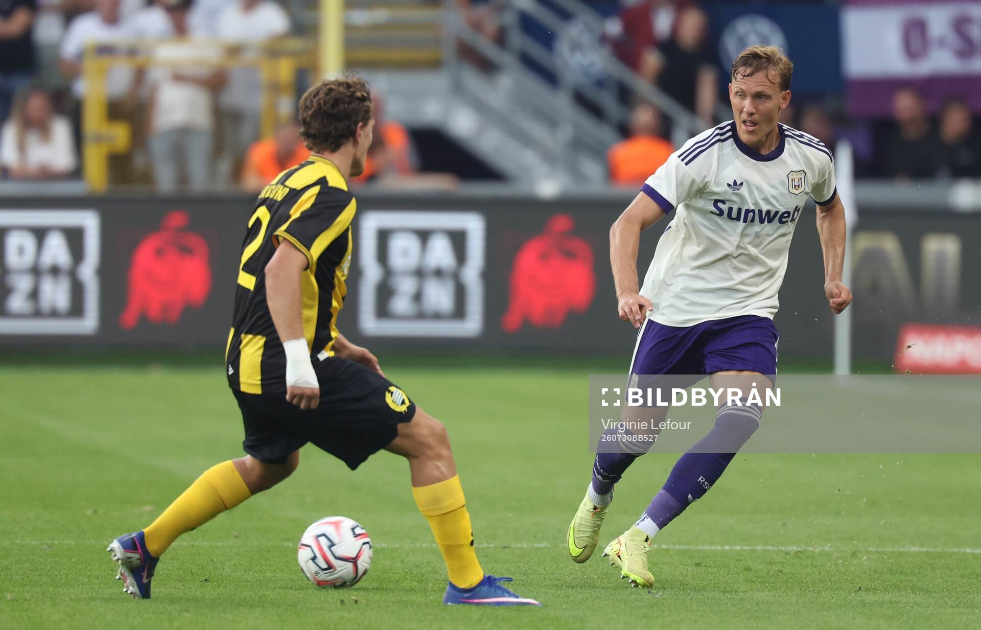 Football, Europa League, Qualifier, Anderlecht - Hammarby
