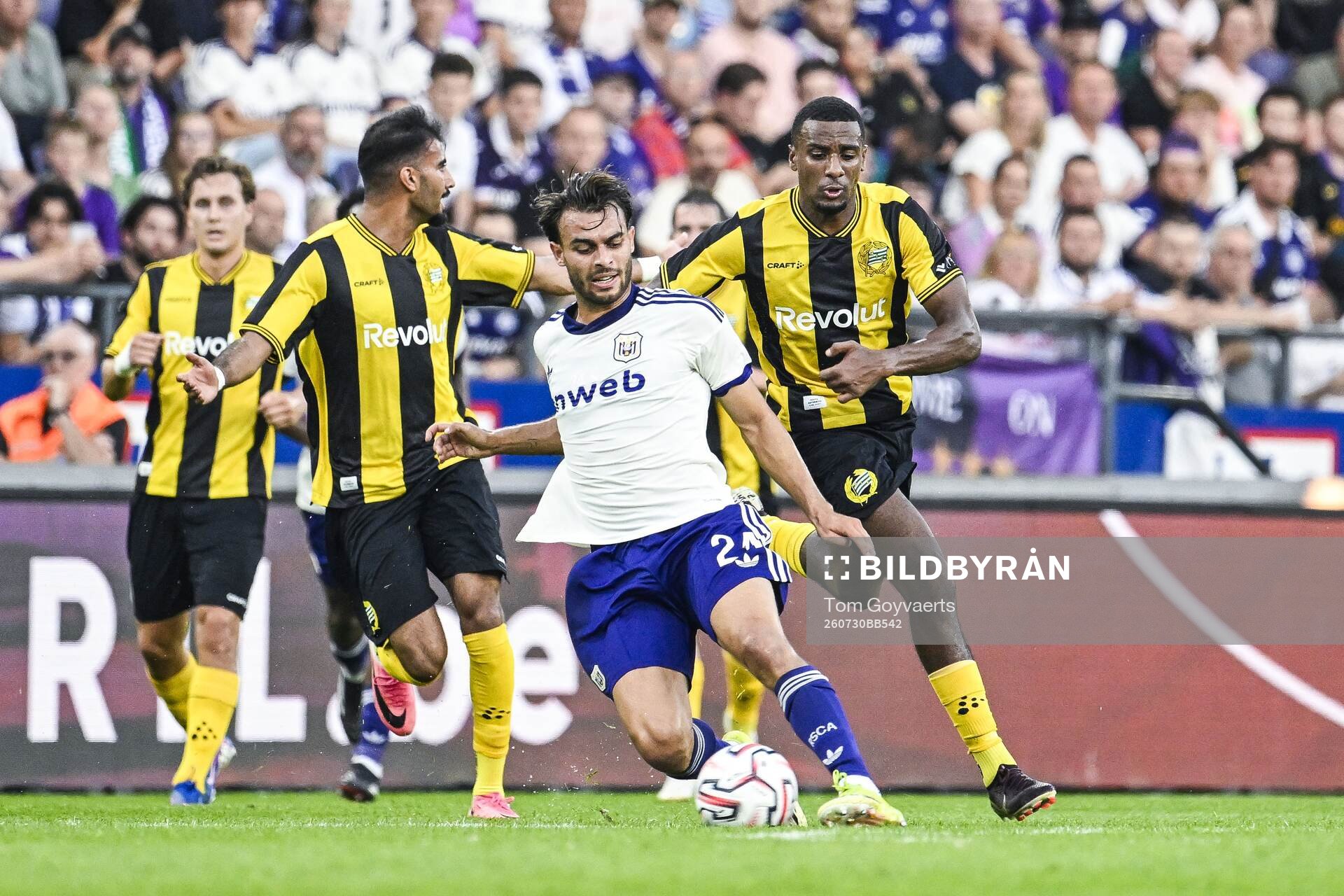 Football, Europa League, Qualifier, Anderlecht - Hammarby