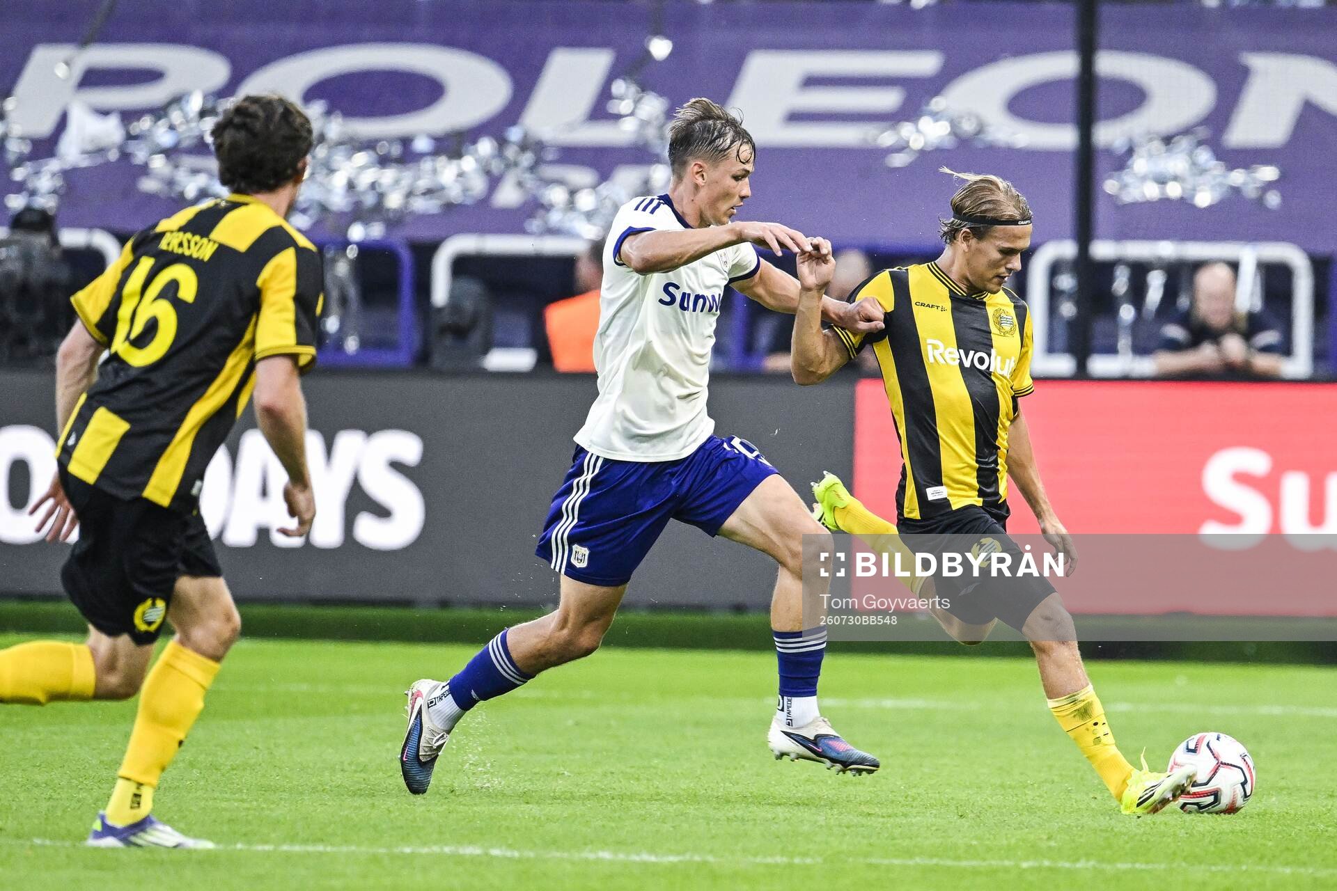 Football, Europa League, Qualifier, Anderlecht - Hammarby