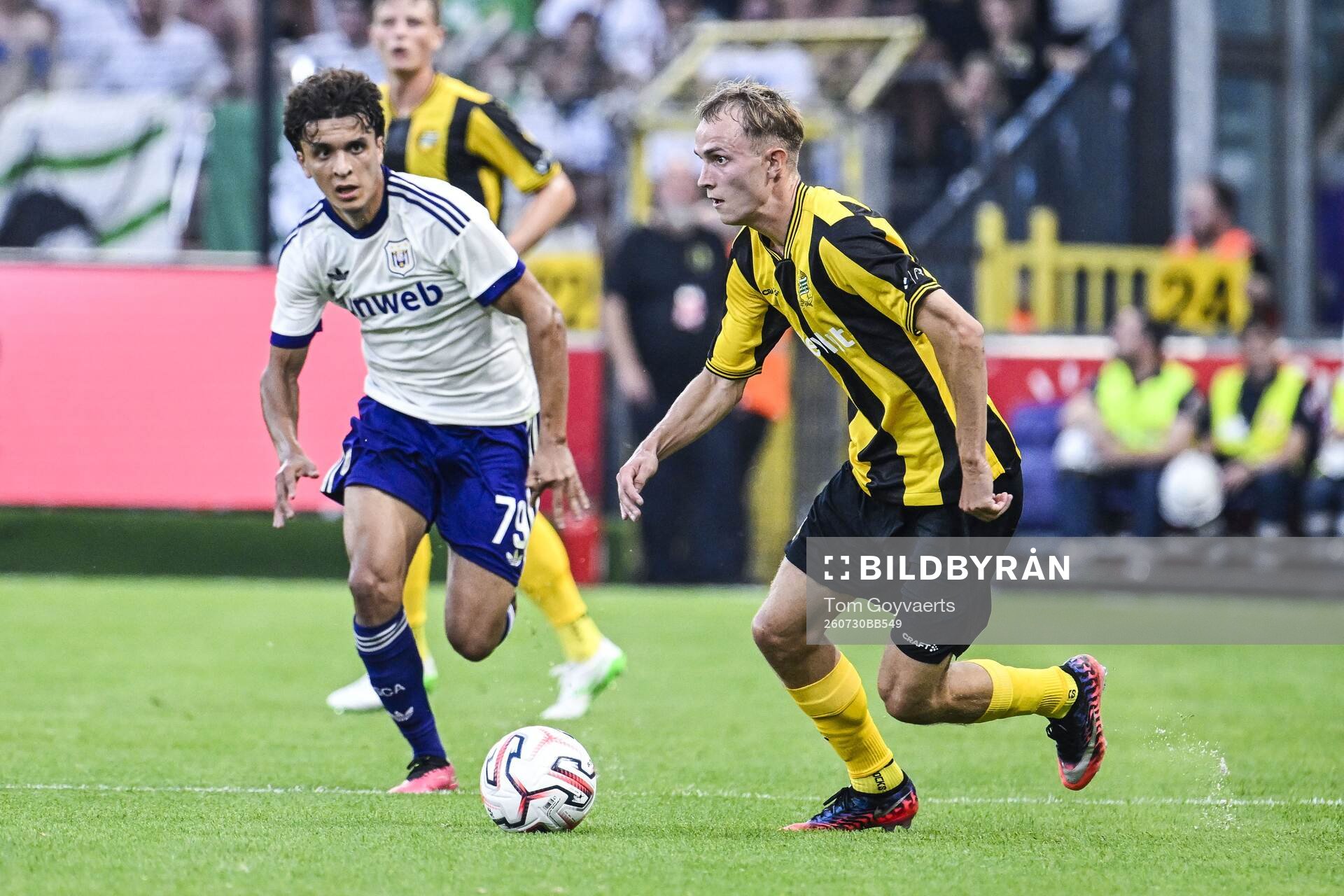 Football, Europa League, Qualifier, Anderlecht - Hammarby