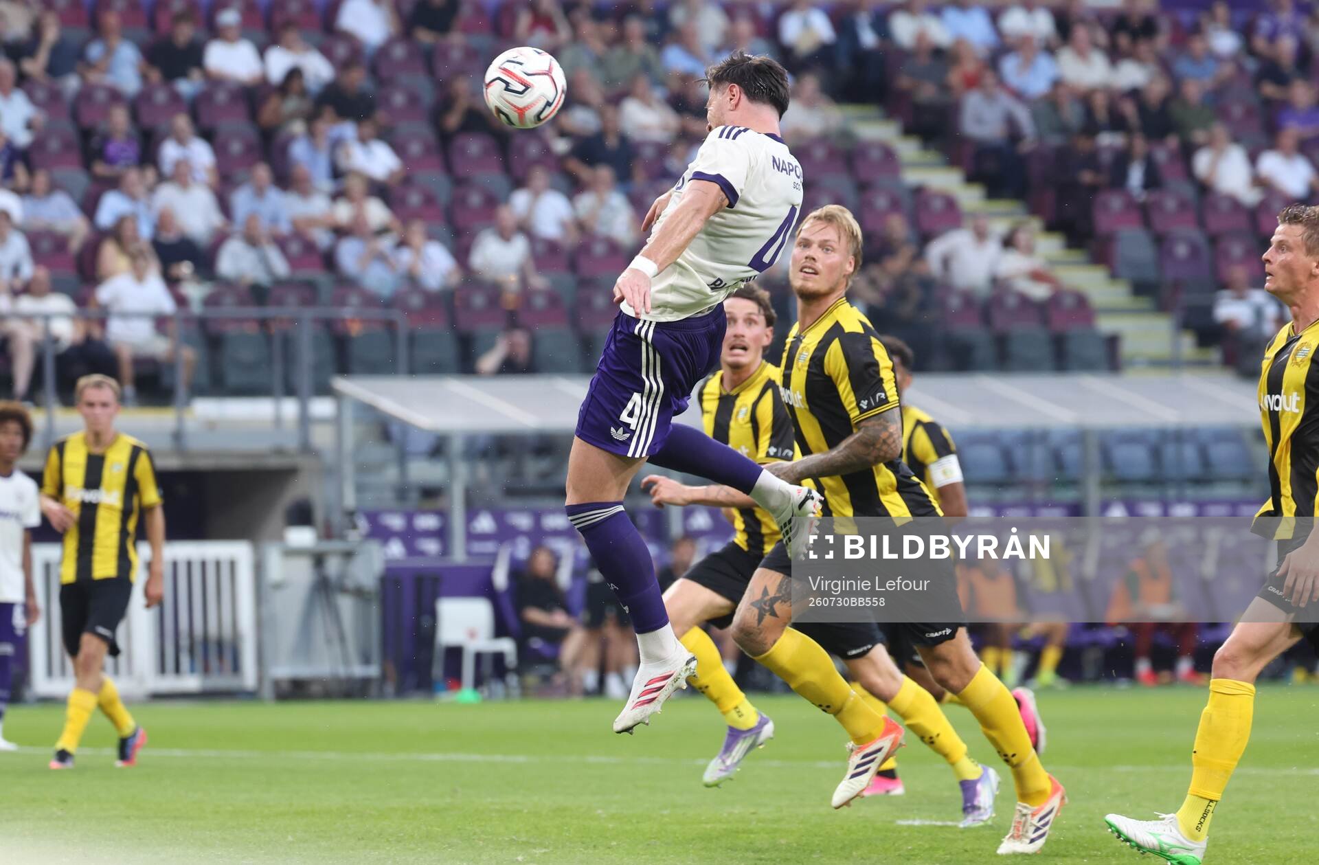 Football, Europa League, Qualifier, Anderlecht - Hammarby