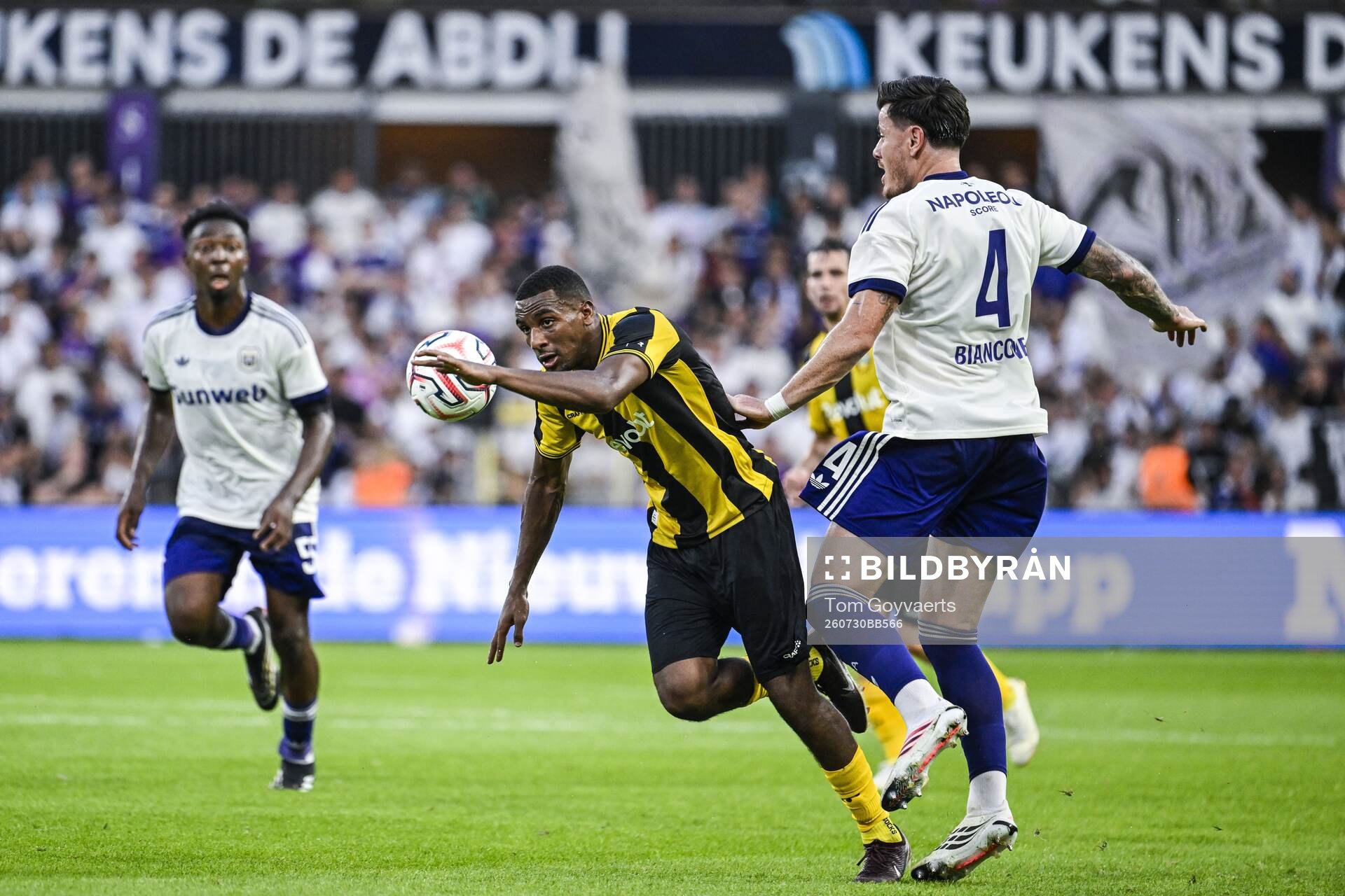 Football, Europa League, Qualifier, Anderlecht - Hammarby