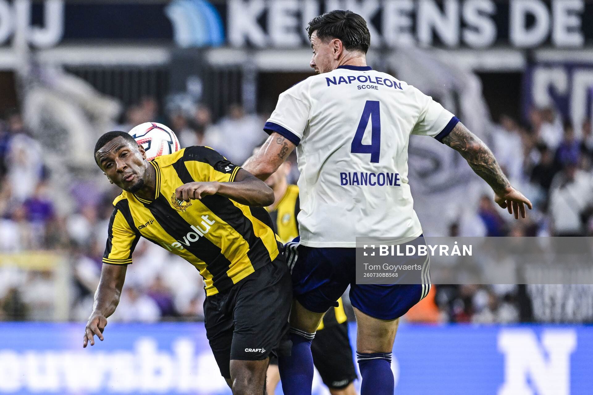 Football, Europa League, Qualifier, Anderlecht - Hammarby