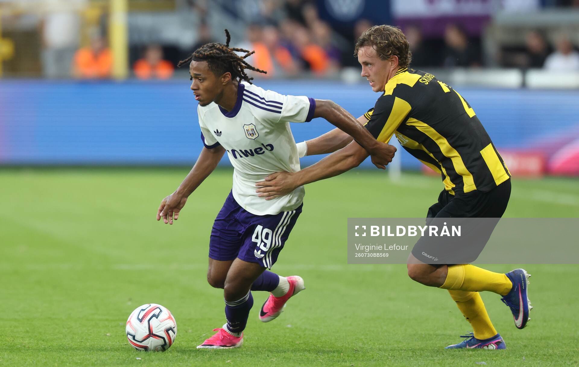 Football, Europa League, Qualifier, Anderlecht - Hammarby