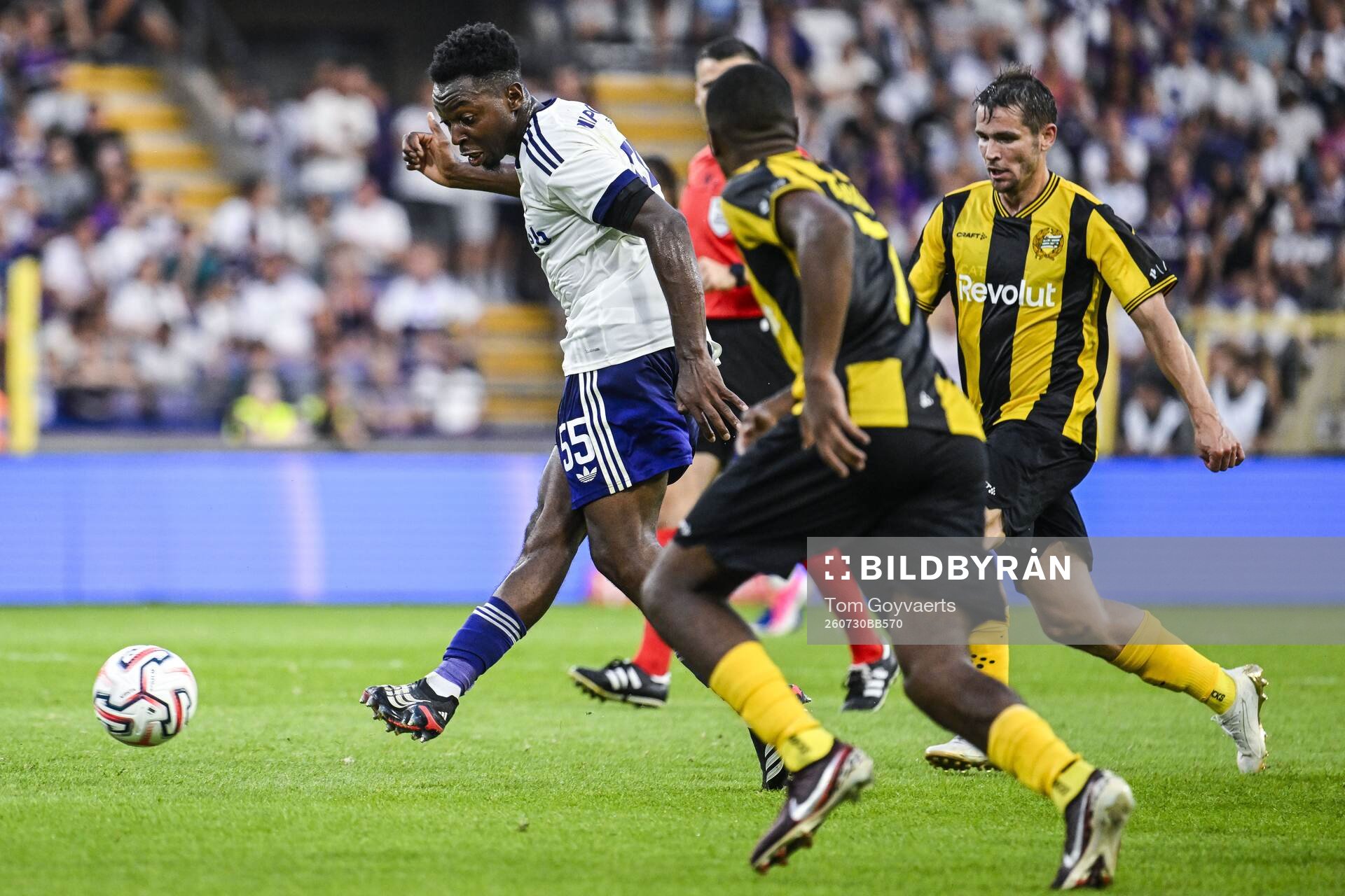 Football, Europa League, Qualifier, Anderlecht - Hammarby