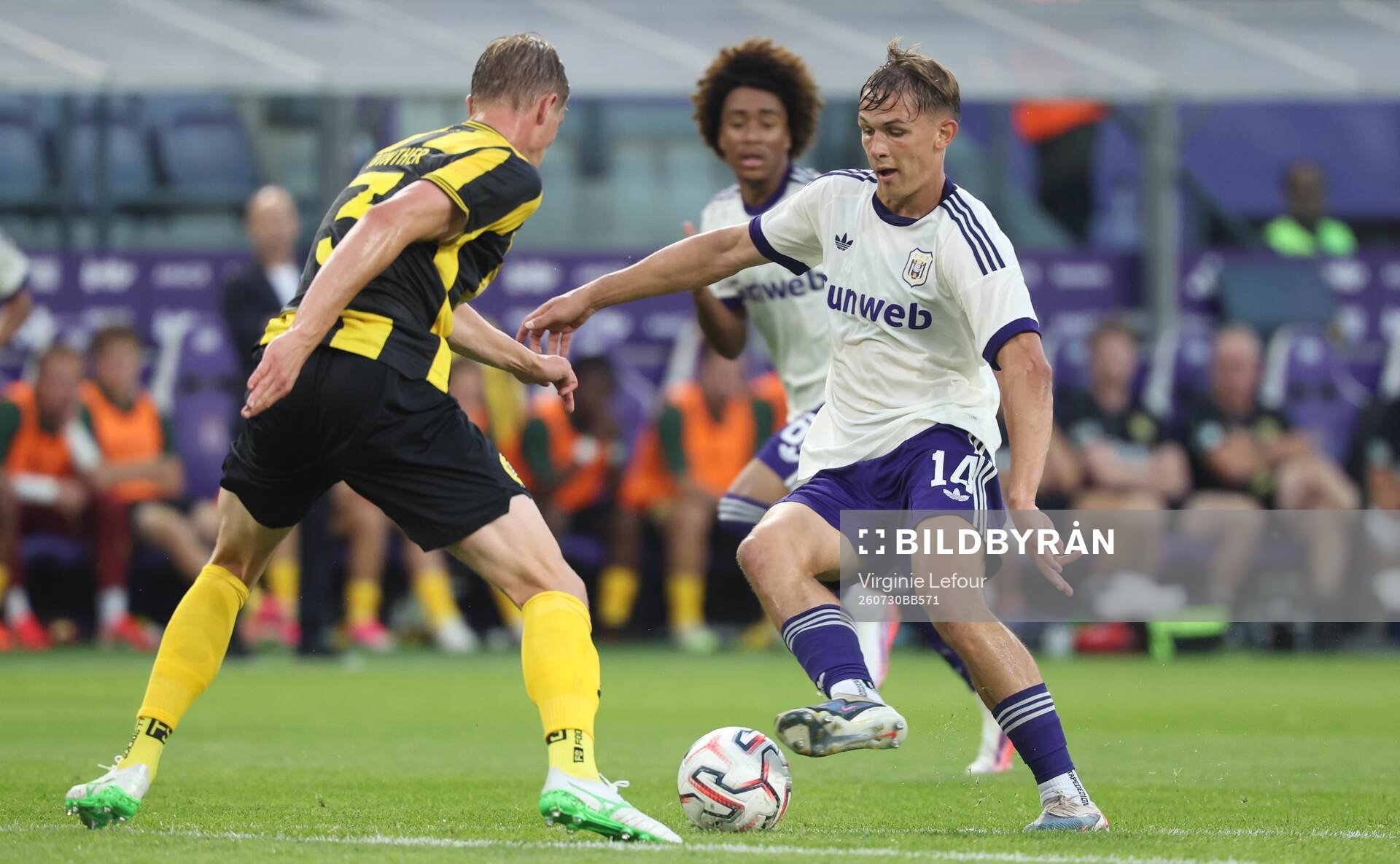 Football, Europa League, Qualifier, Anderlecht - Hammarby