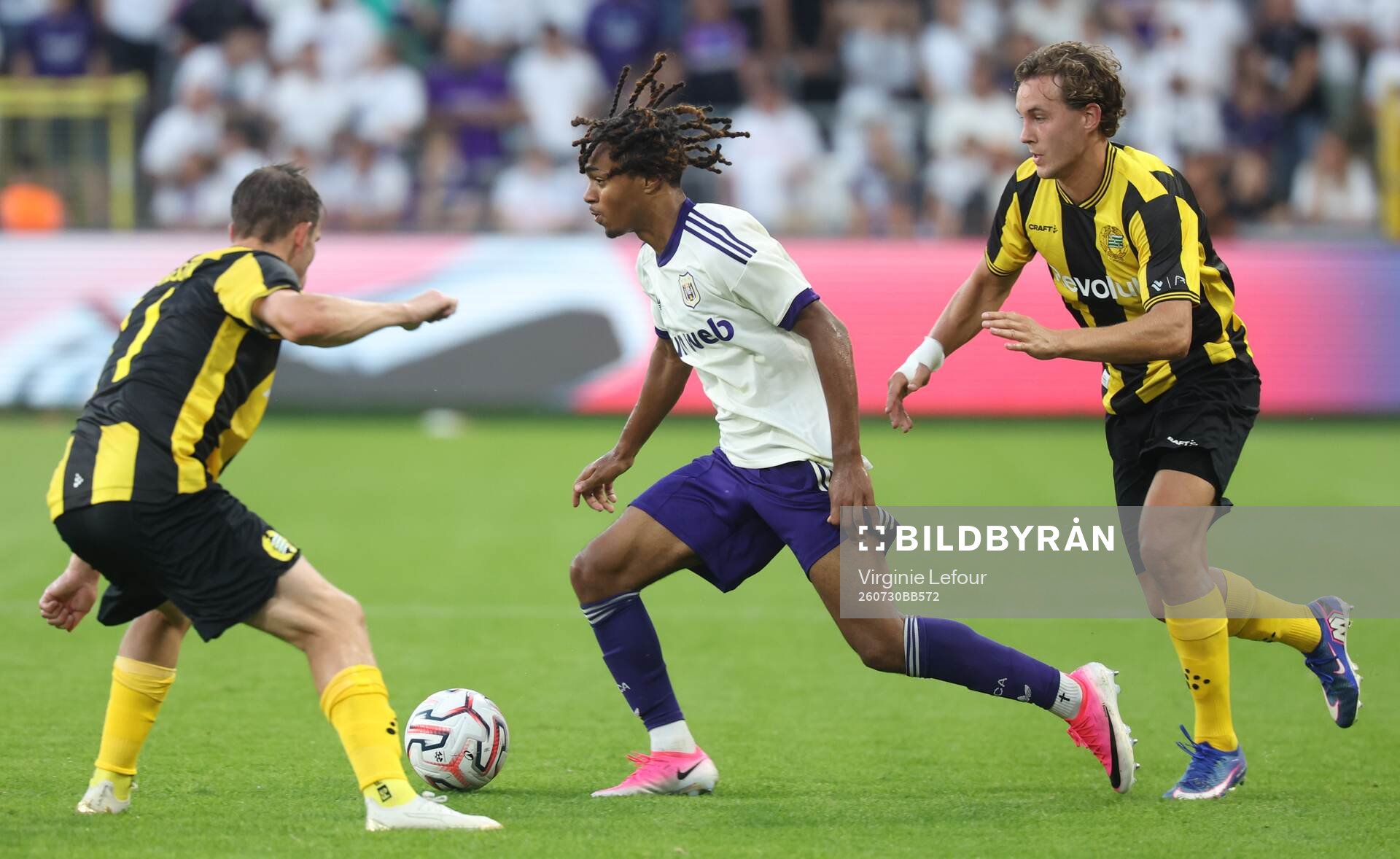 Football, Europa League, Qualifier, Anderlecht - Hammarby