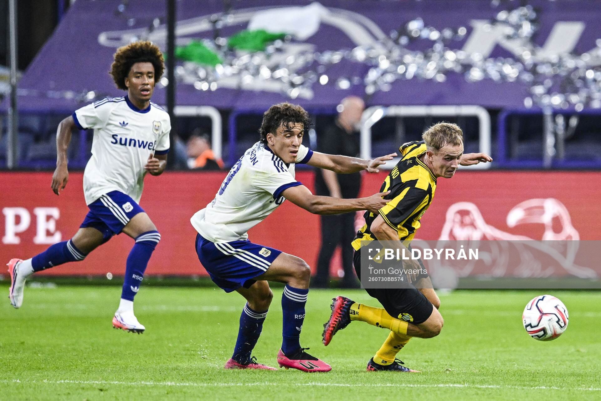 Football, Europa League, Qualifier, Anderlecht - Hammarby