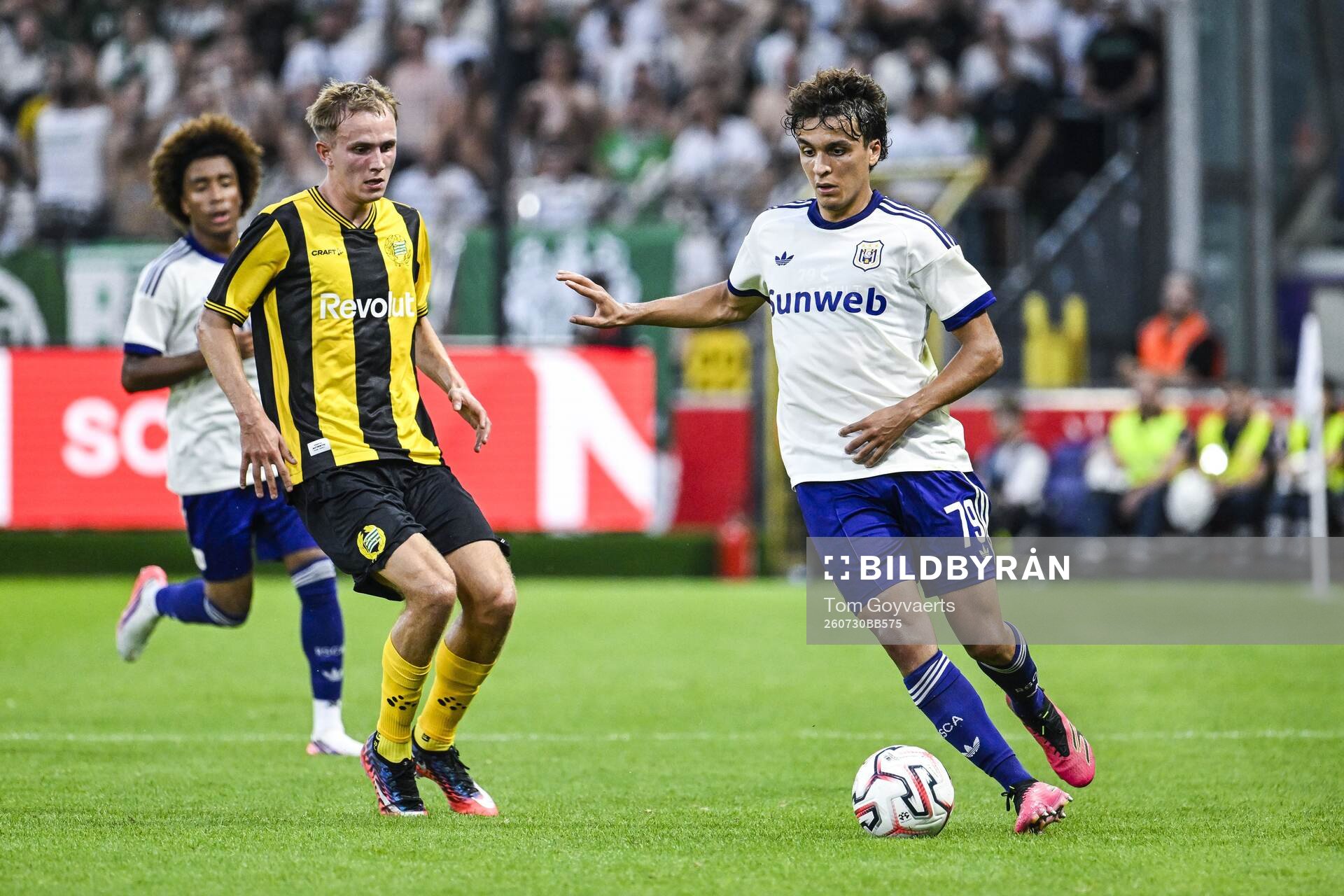 Football, Europa League, Qualifier, Anderlecht - Hammarby