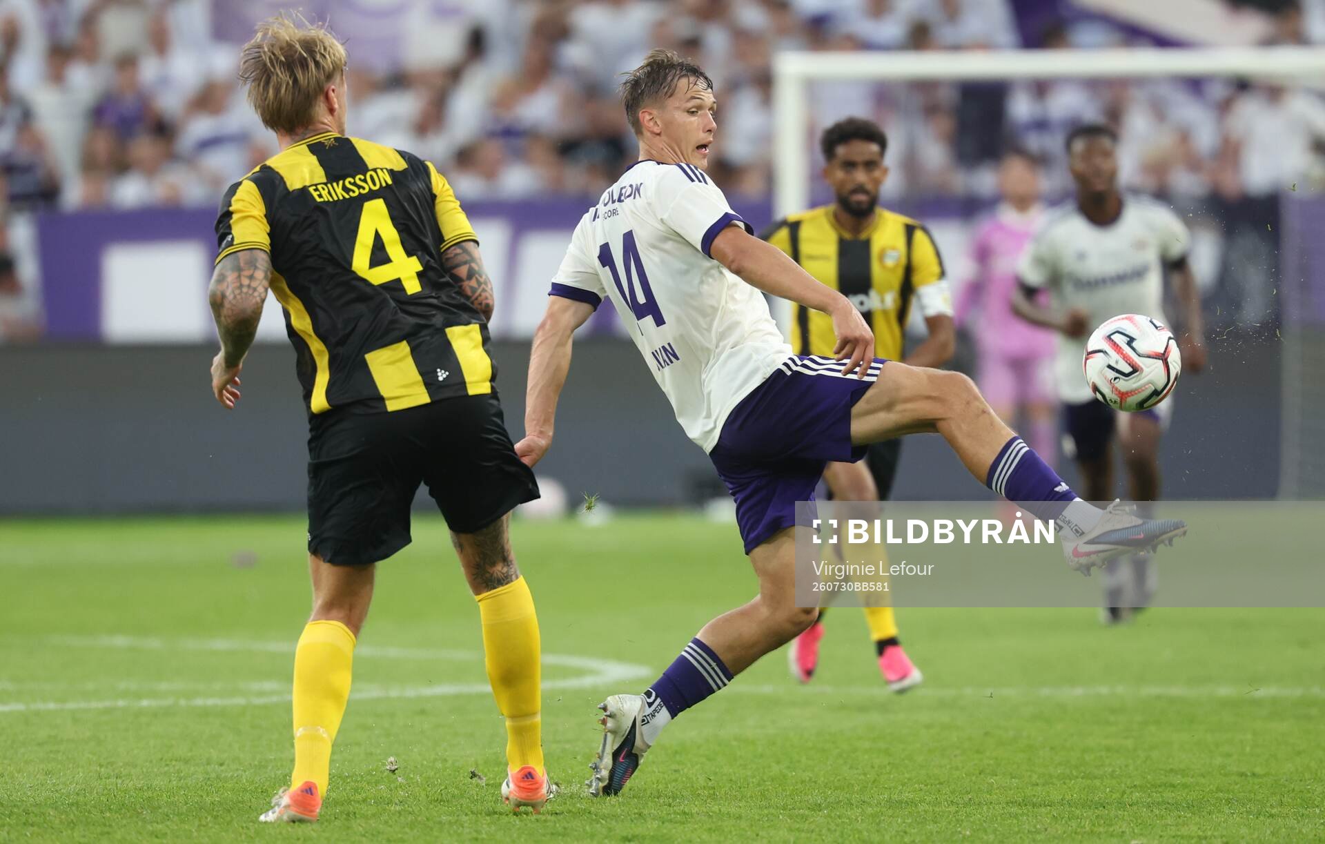 Football, Europa League, Qualifier, Anderlecht - Hammarby