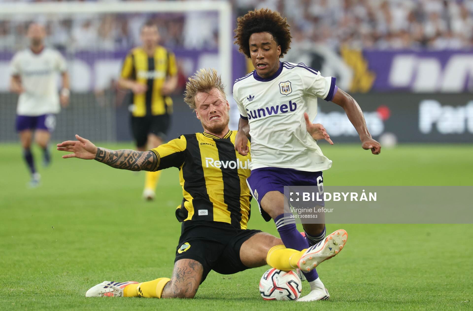 Football, Europa League, Qualifier, Anderlecht - Hammarby