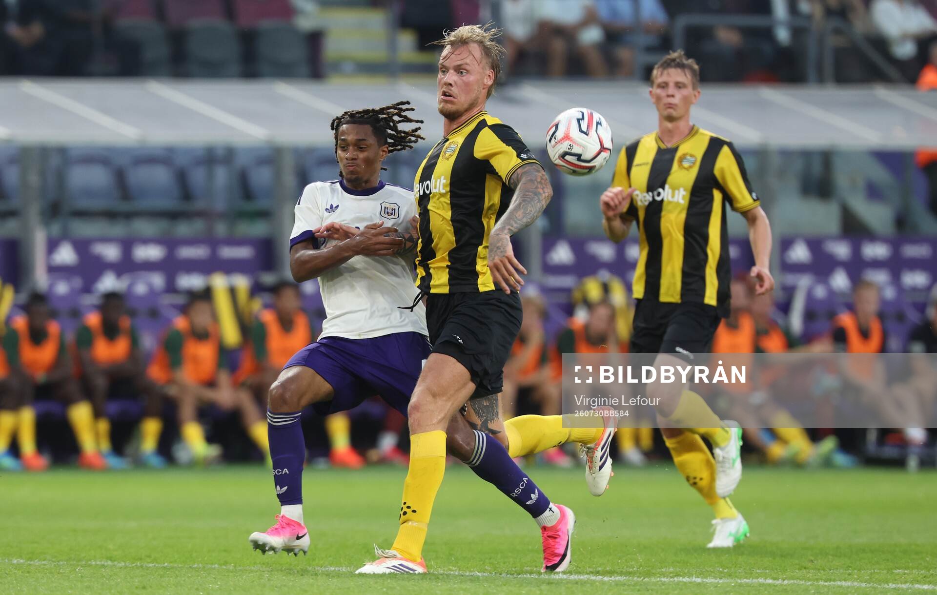 Football, Europa League, Qualifier, Anderlecht - Hammarby
