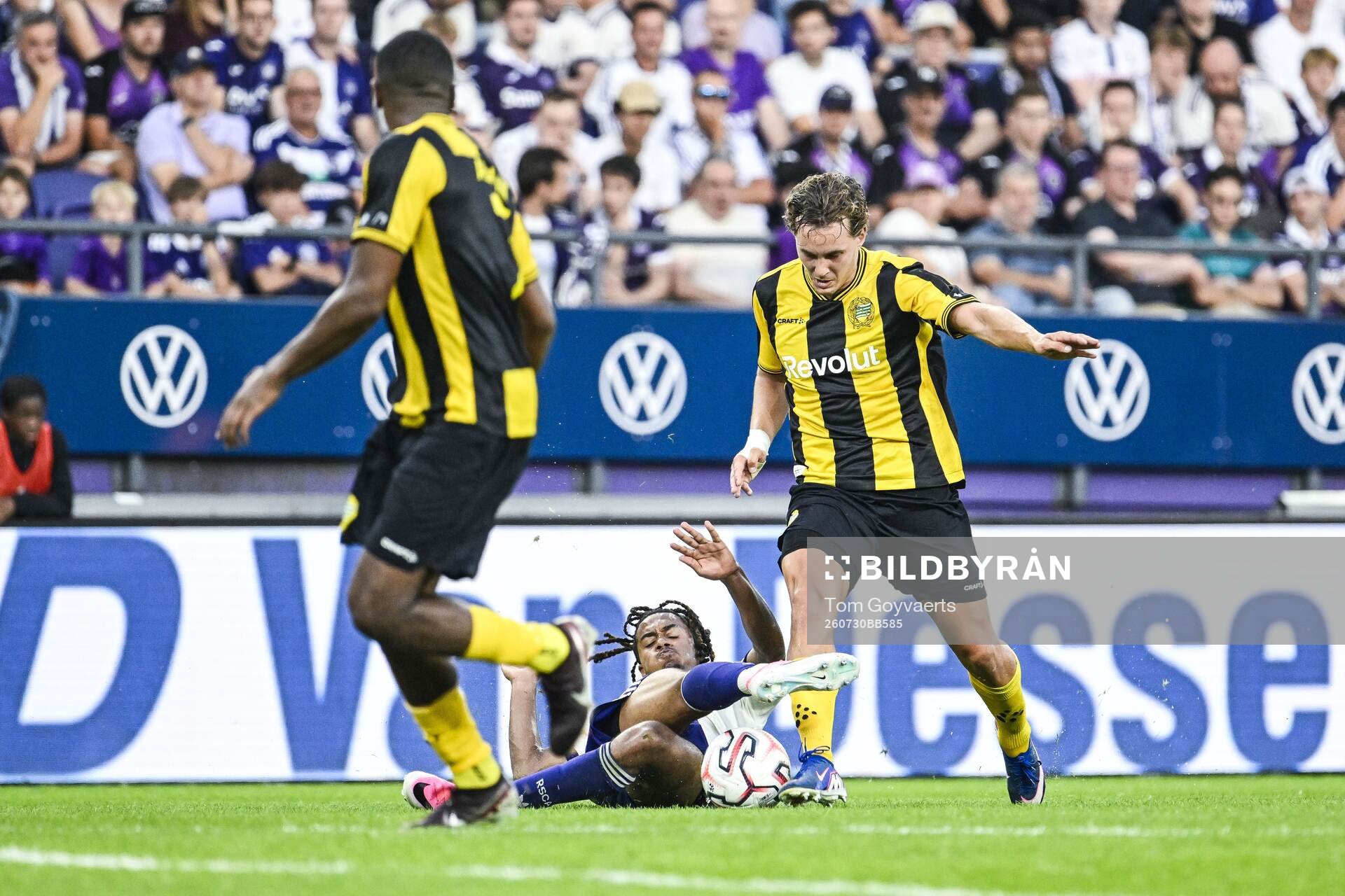 Football, Europa League, Qualifier, Anderlecht - Hammarby