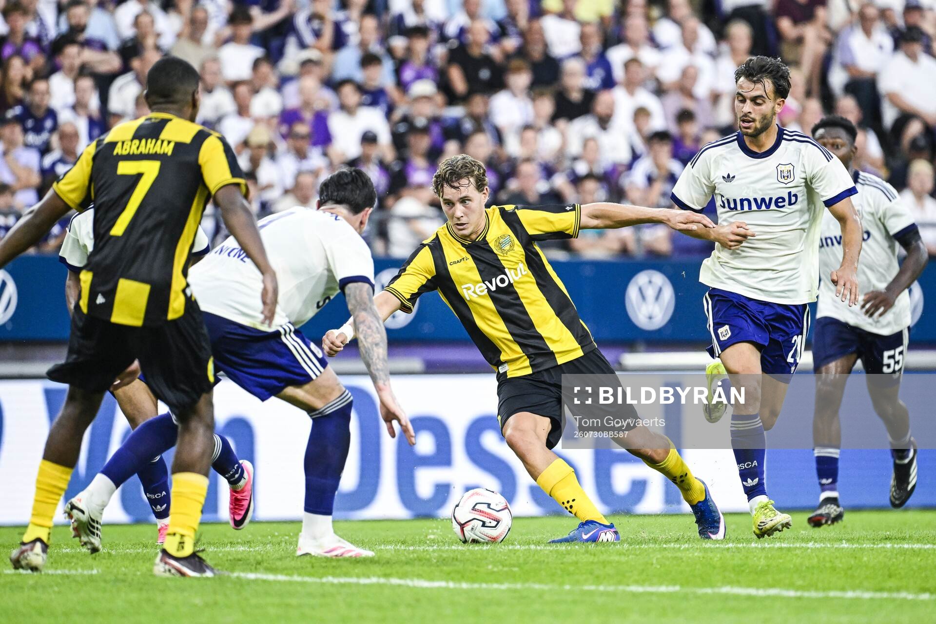 Football, Europa League, Qualifier, Anderlecht - Hammarby