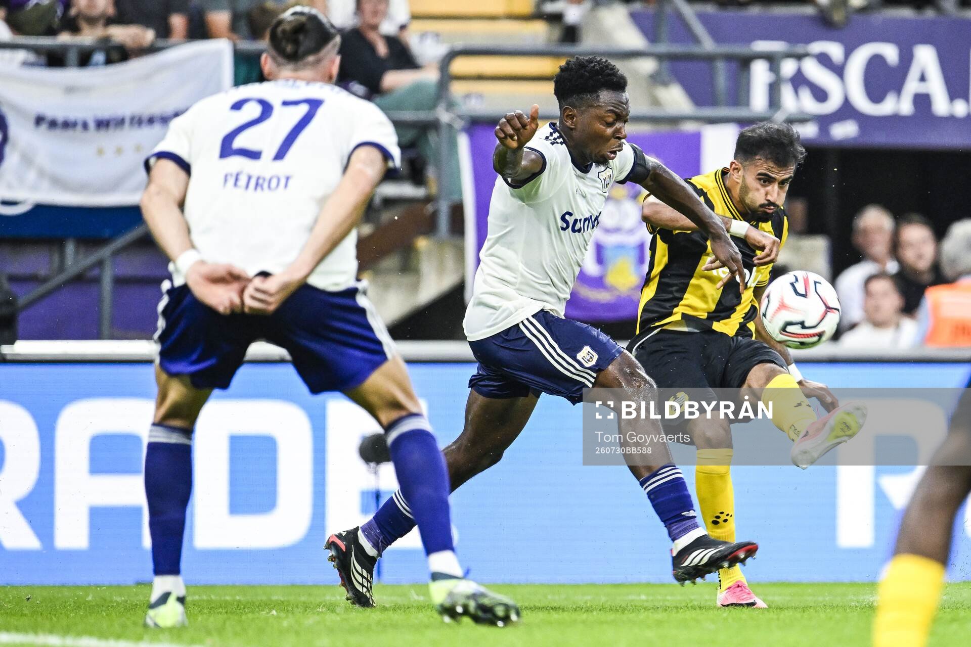 Football, Europa League, Qualifier, Anderlecht - Hammarby