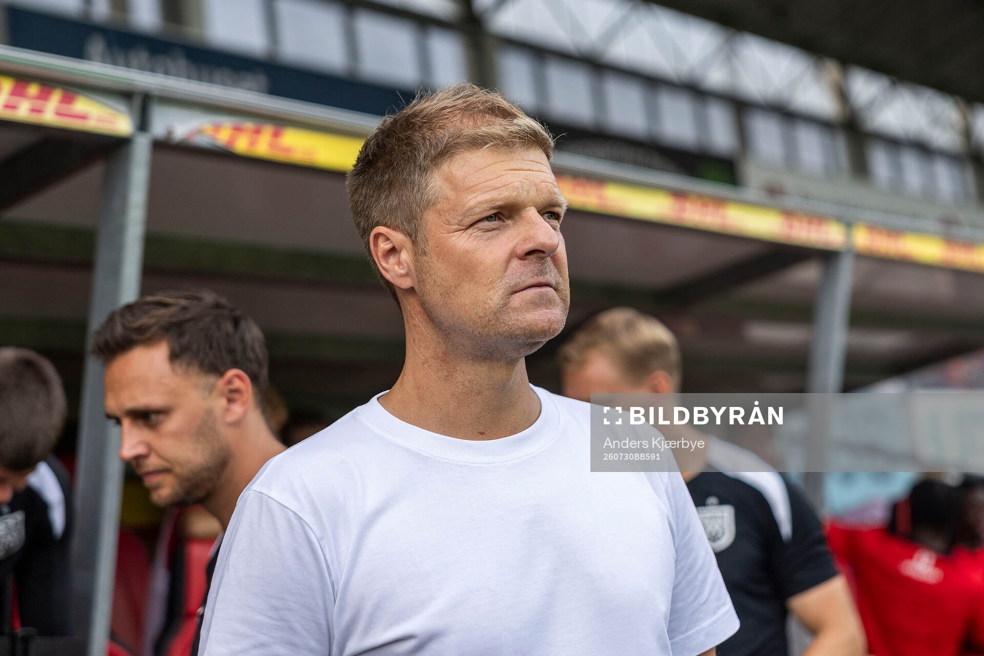 Head coach Jens Fønsskov Olsen of Nordsjälland