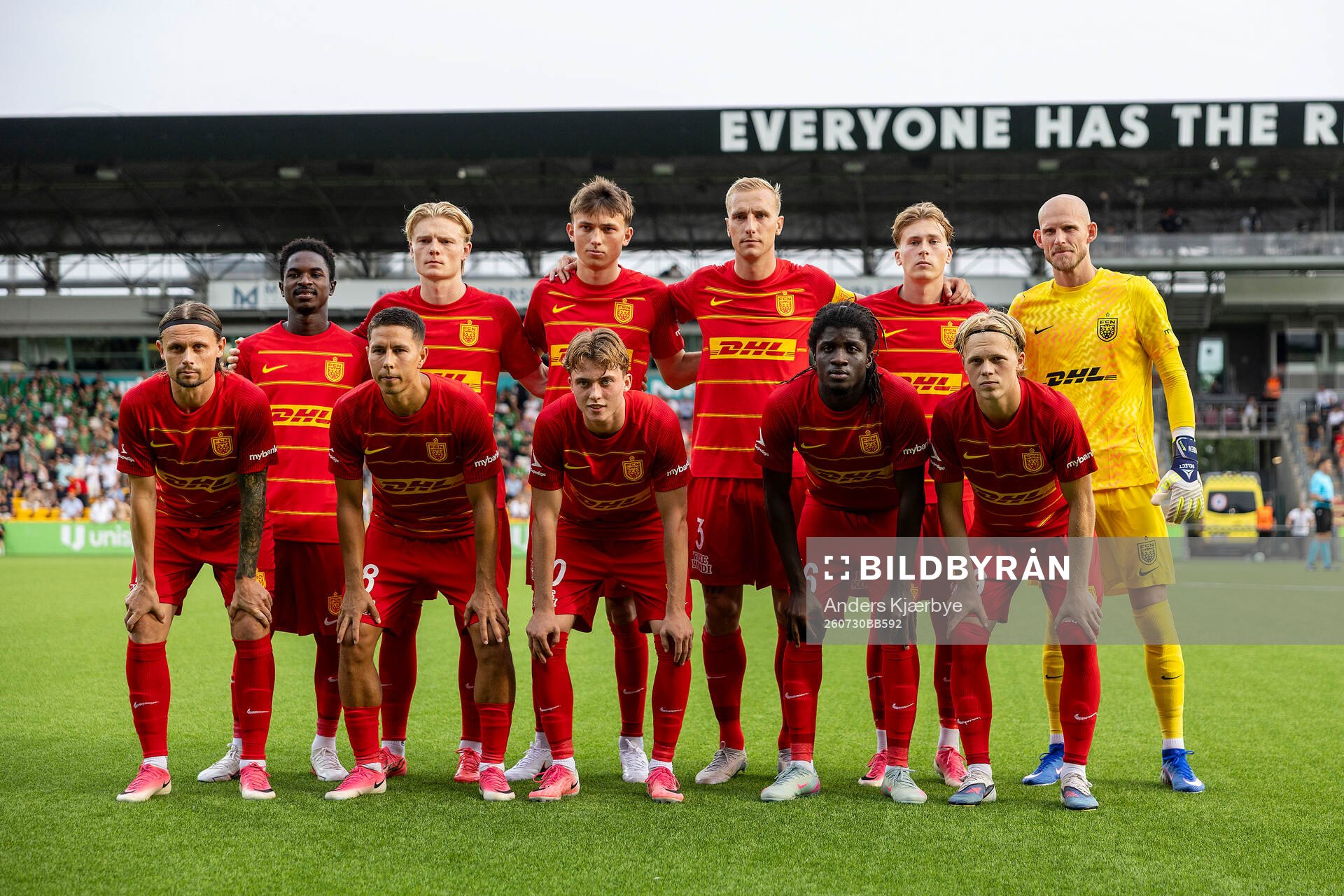Starting eleven of Nordsjälland
