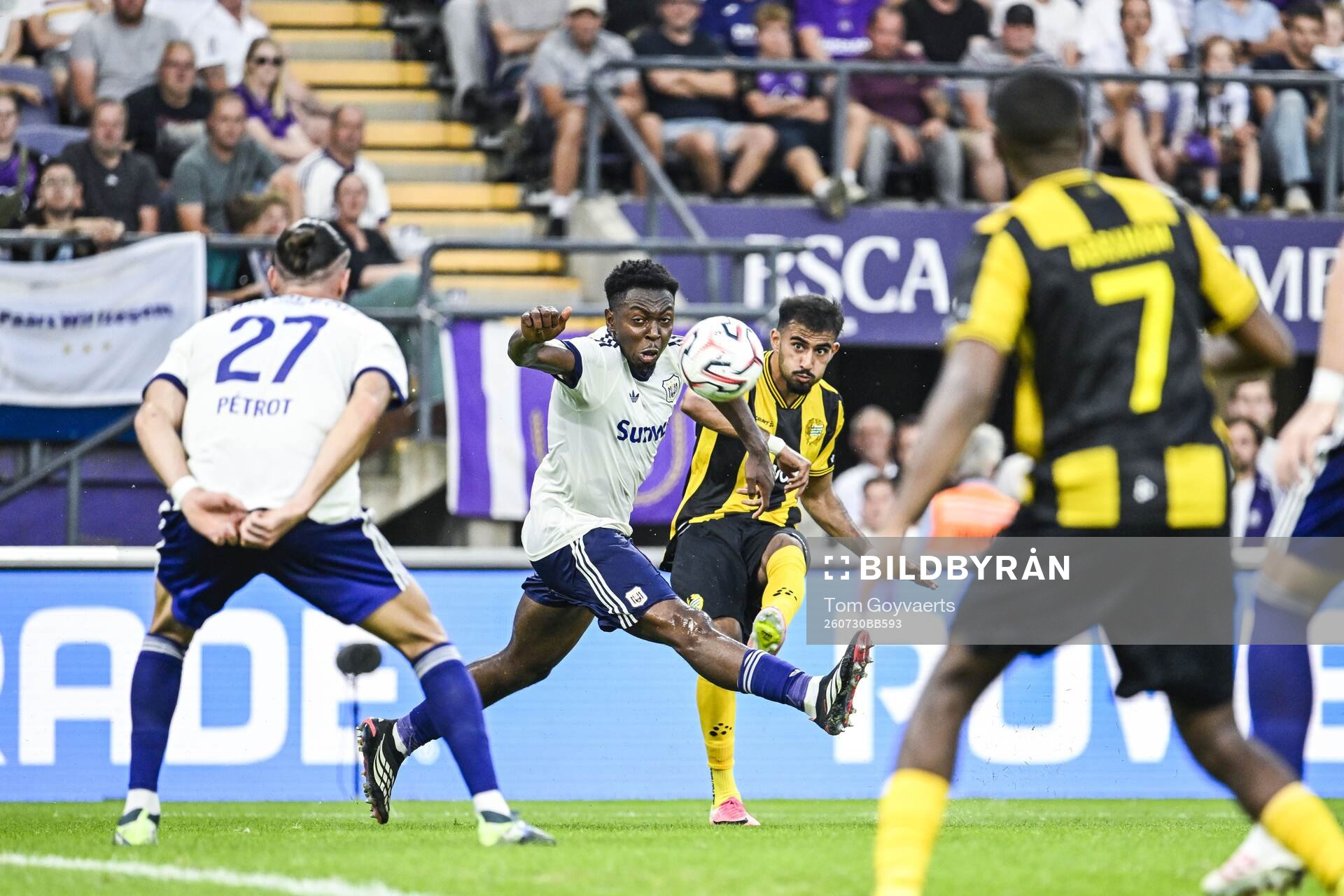 Football, Europa League, Qualifier, Anderlecht - Hammarby