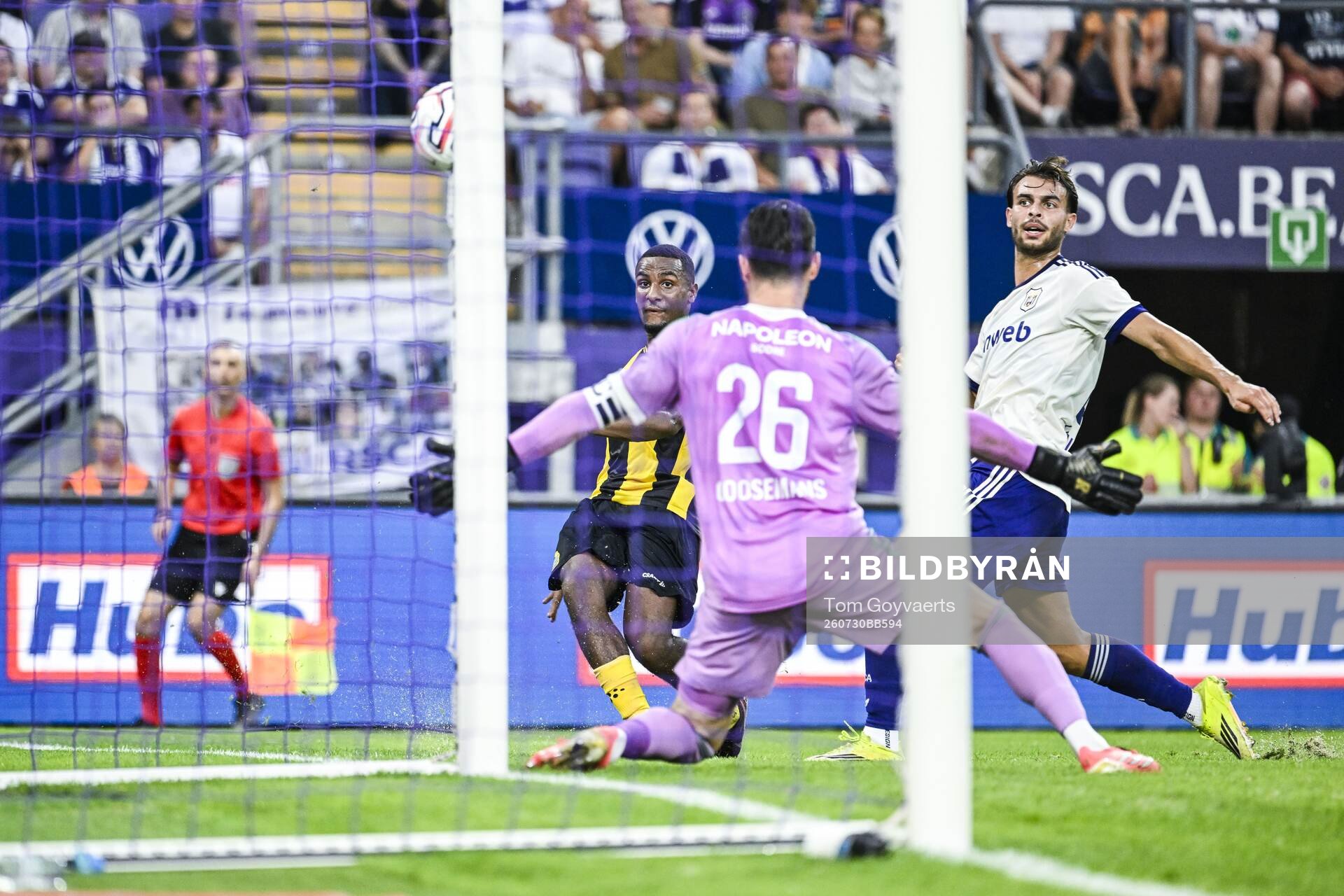 Football, Europa League, Qualifier, Anderlecht - Hammarby