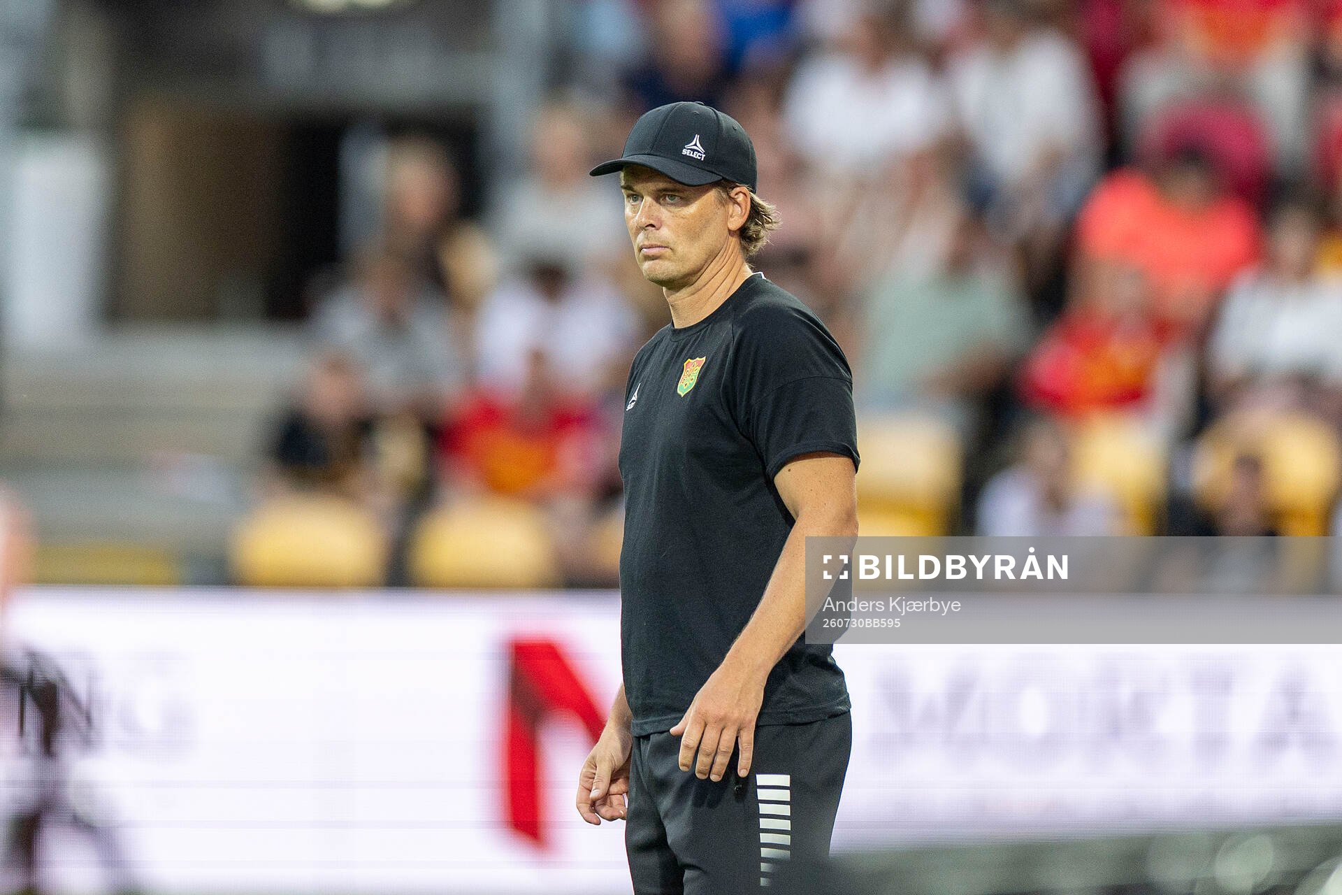 Head coach Fredrik Holmberg of GAIS