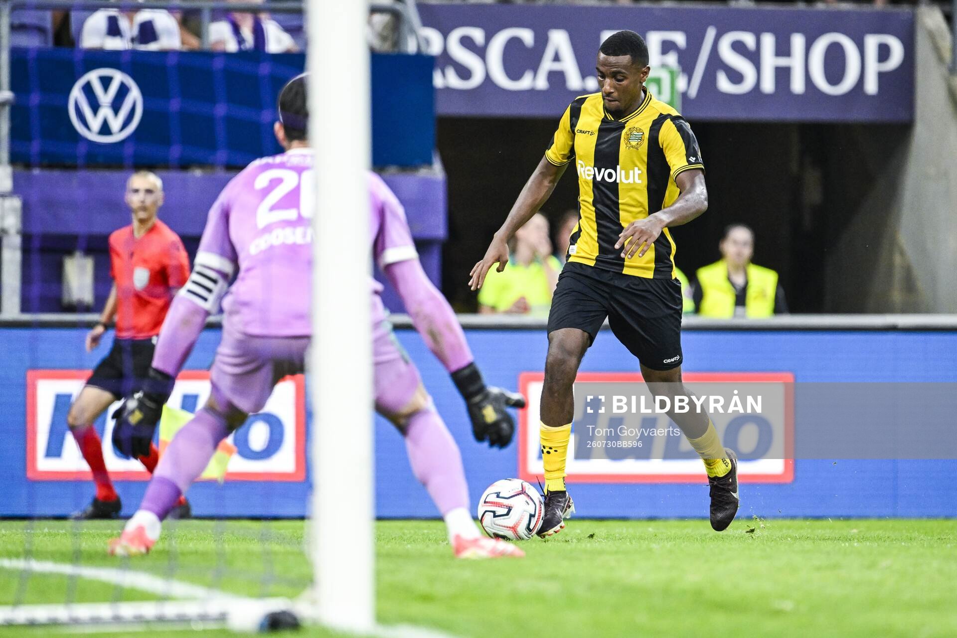 Football, Europa League, Qualifier, Anderlecht - Hammarby