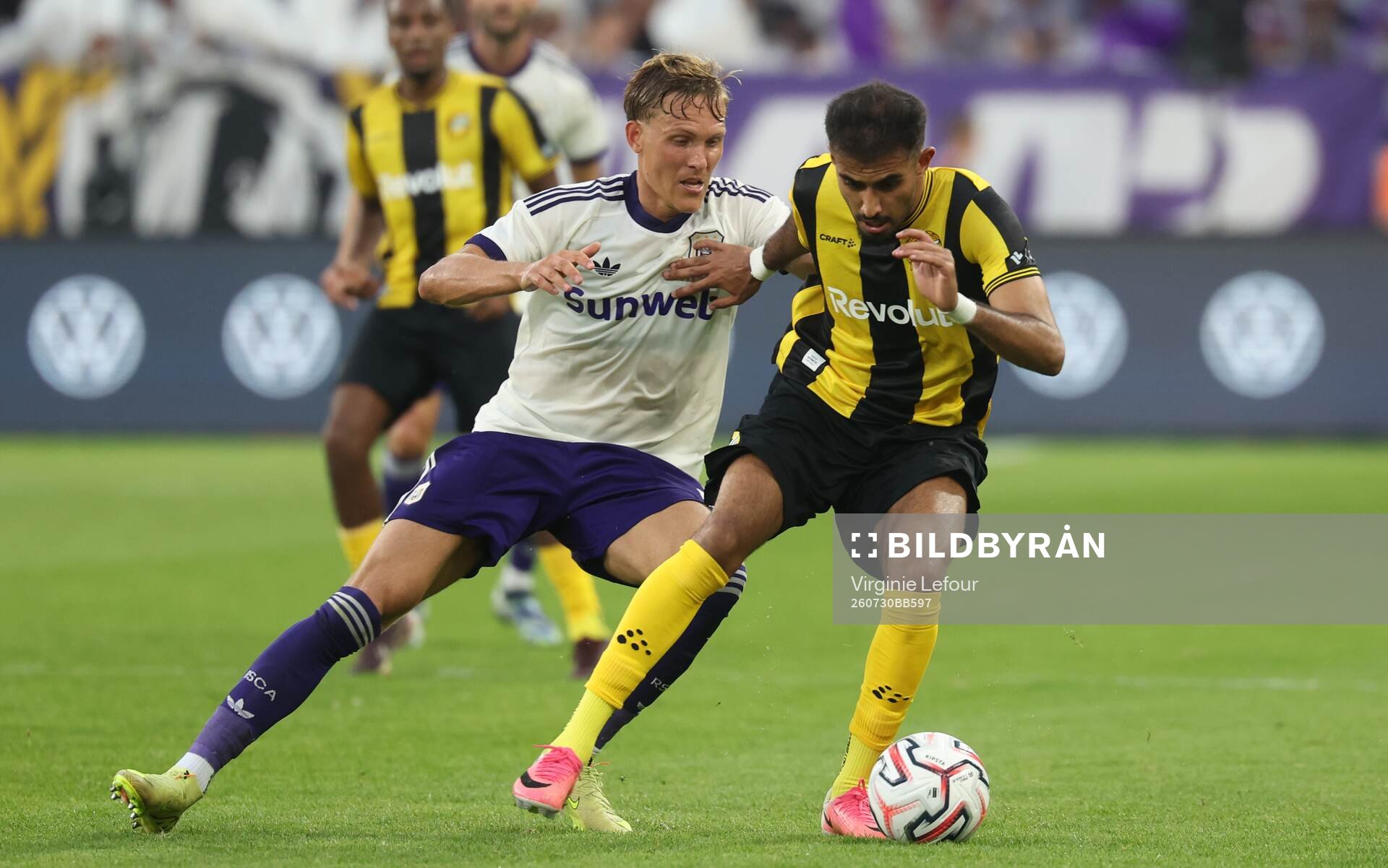 Football, Europa League, Qualifier, Anderlecht - Hammarby