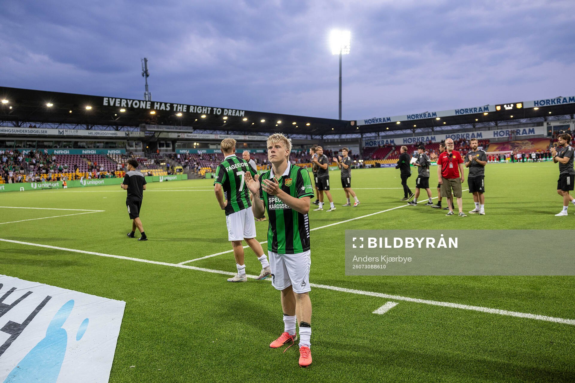 Robert Frosti Thorkelsson of GAIS looks dejected  the UEFA