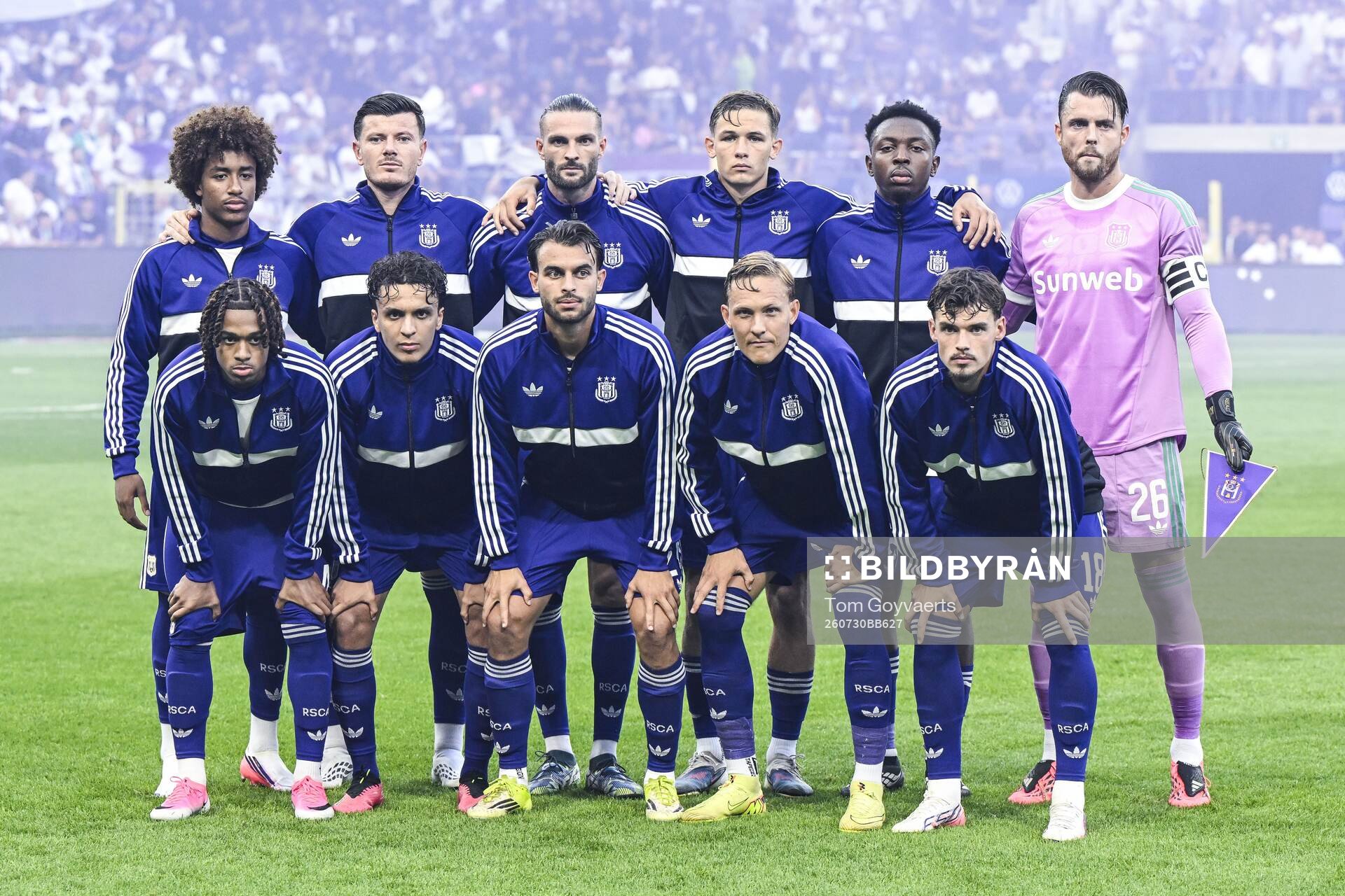 Football, Europa League, Qualifier, Anderlecht - Hammarby