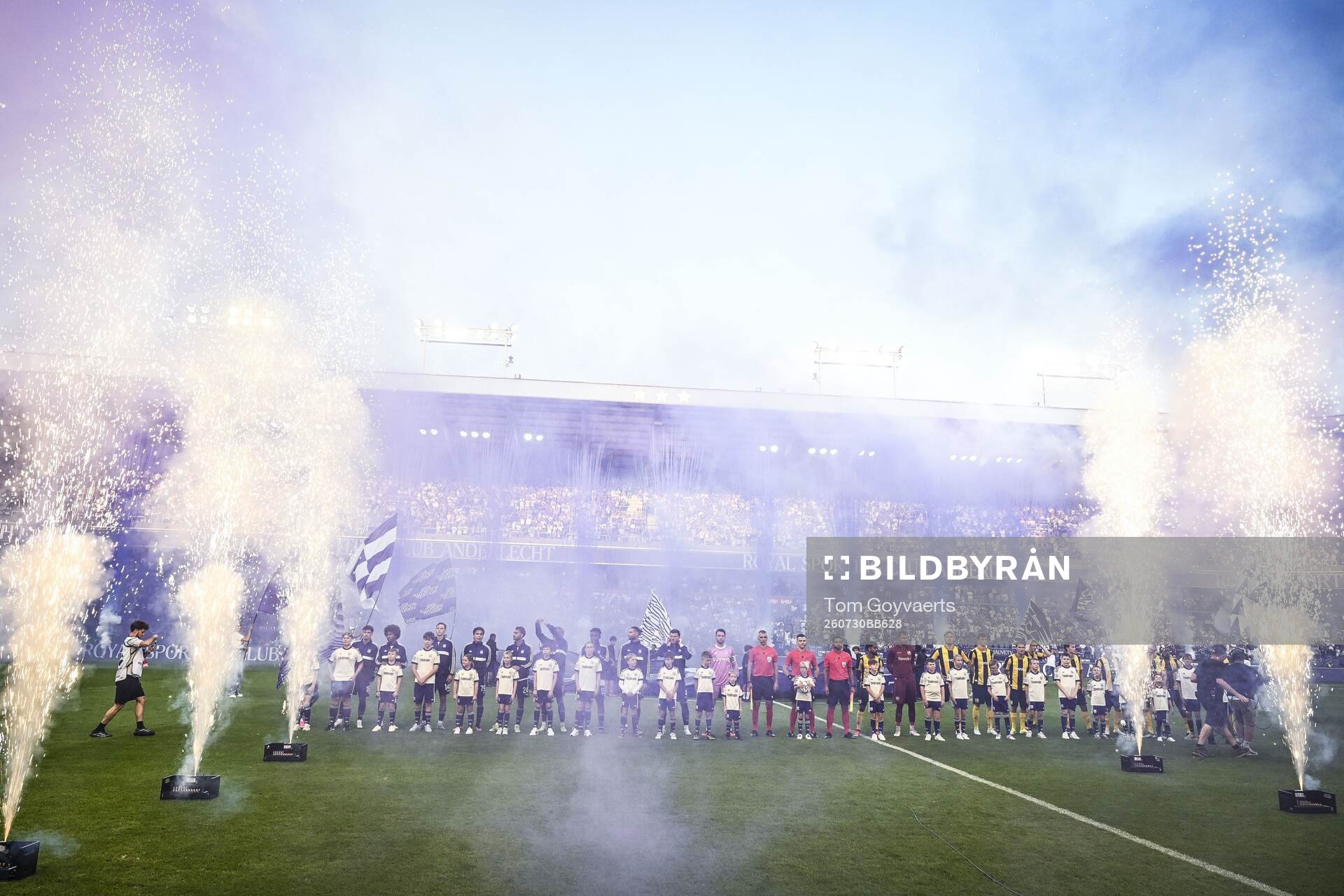 Football, Europa League, Qualifier, Anderlecht - Hammarby