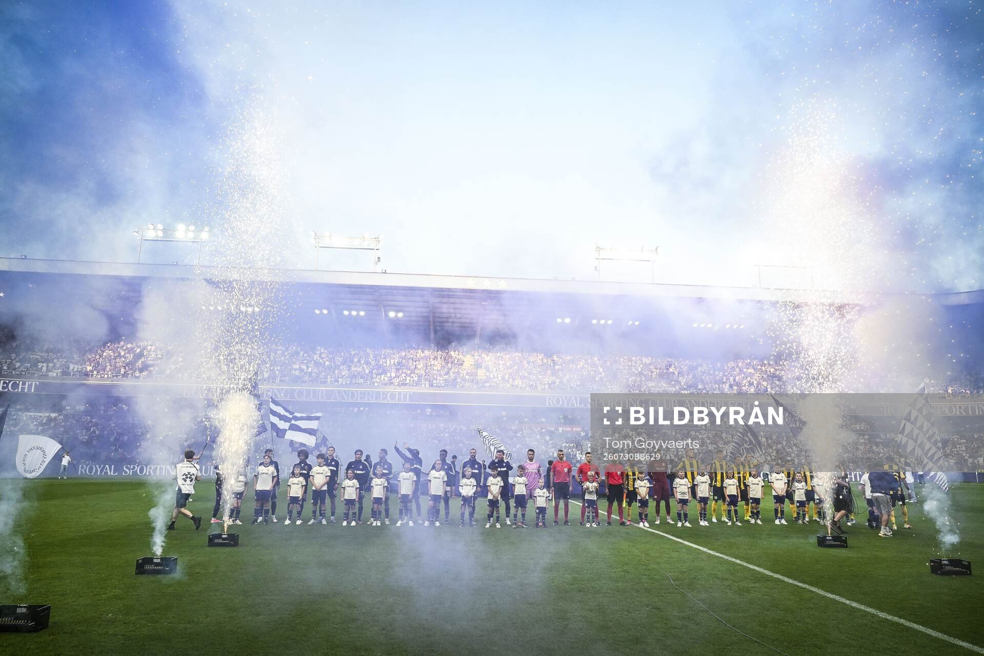 Football, Europa League, Qualifier, Anderlecht - Hammarby