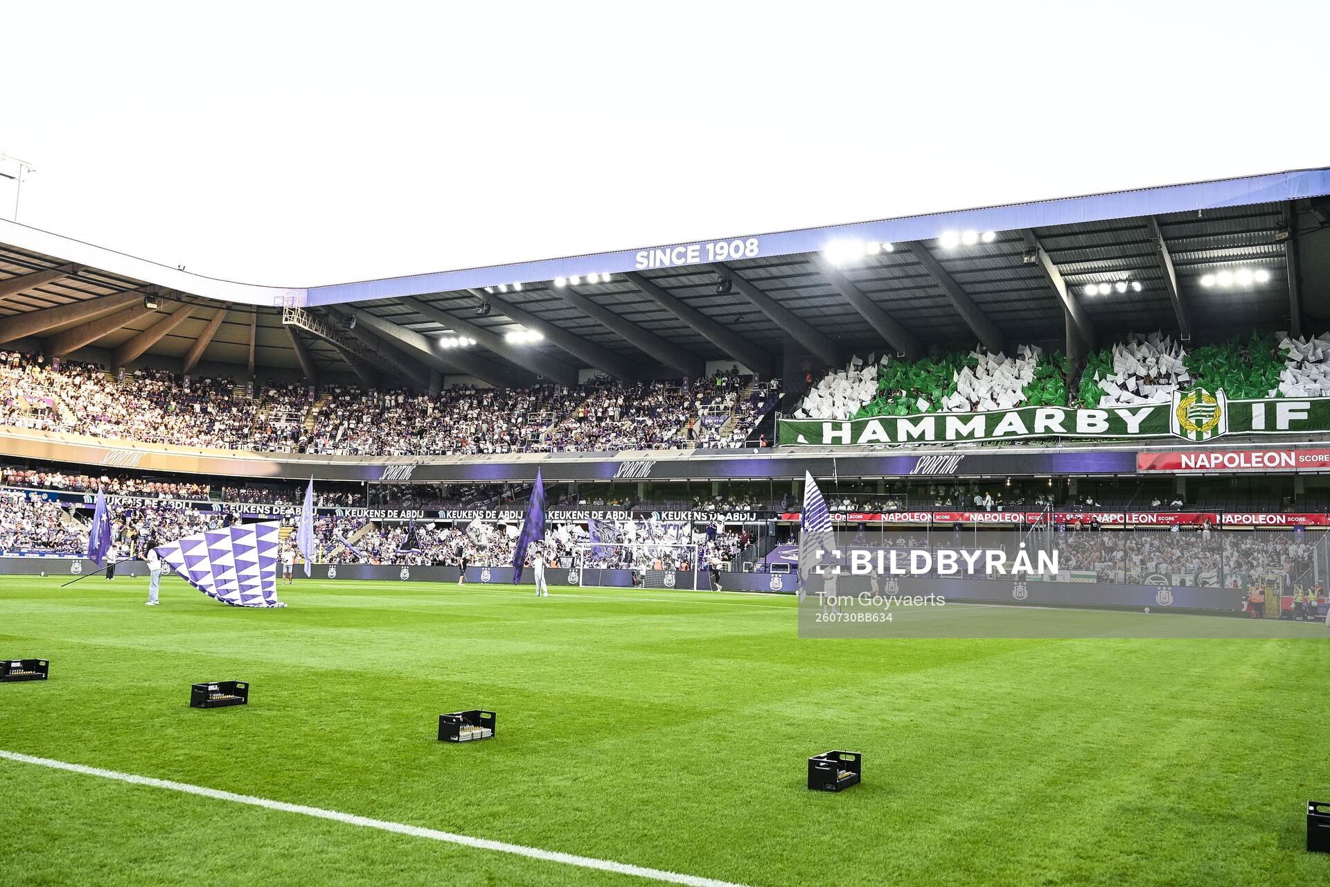 Football, Europa League, Qualifier, Anderlecht - Hammarby