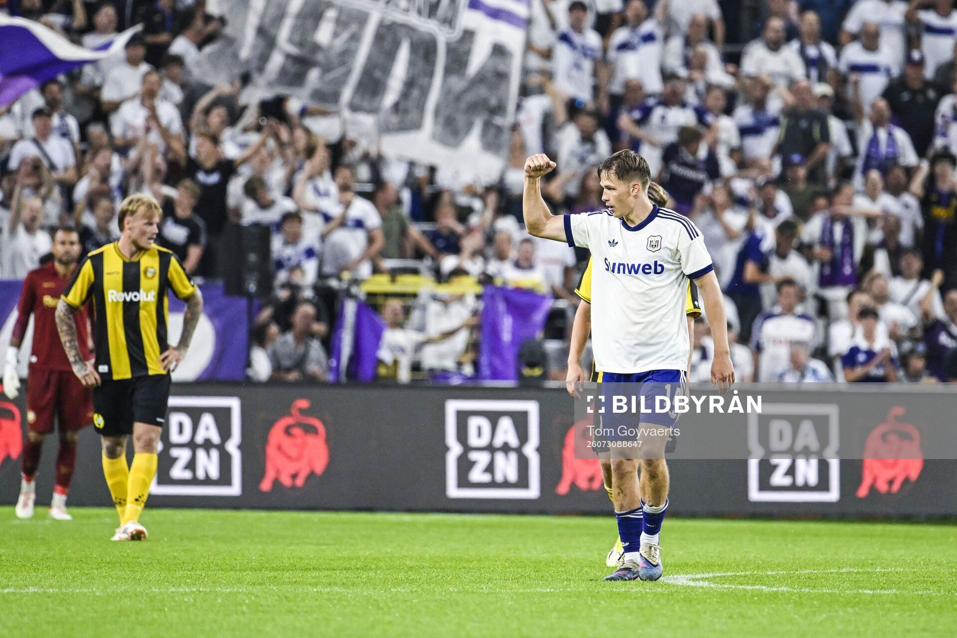 Football, Europa League, Qualifier, Anderlecht - Hammarby
