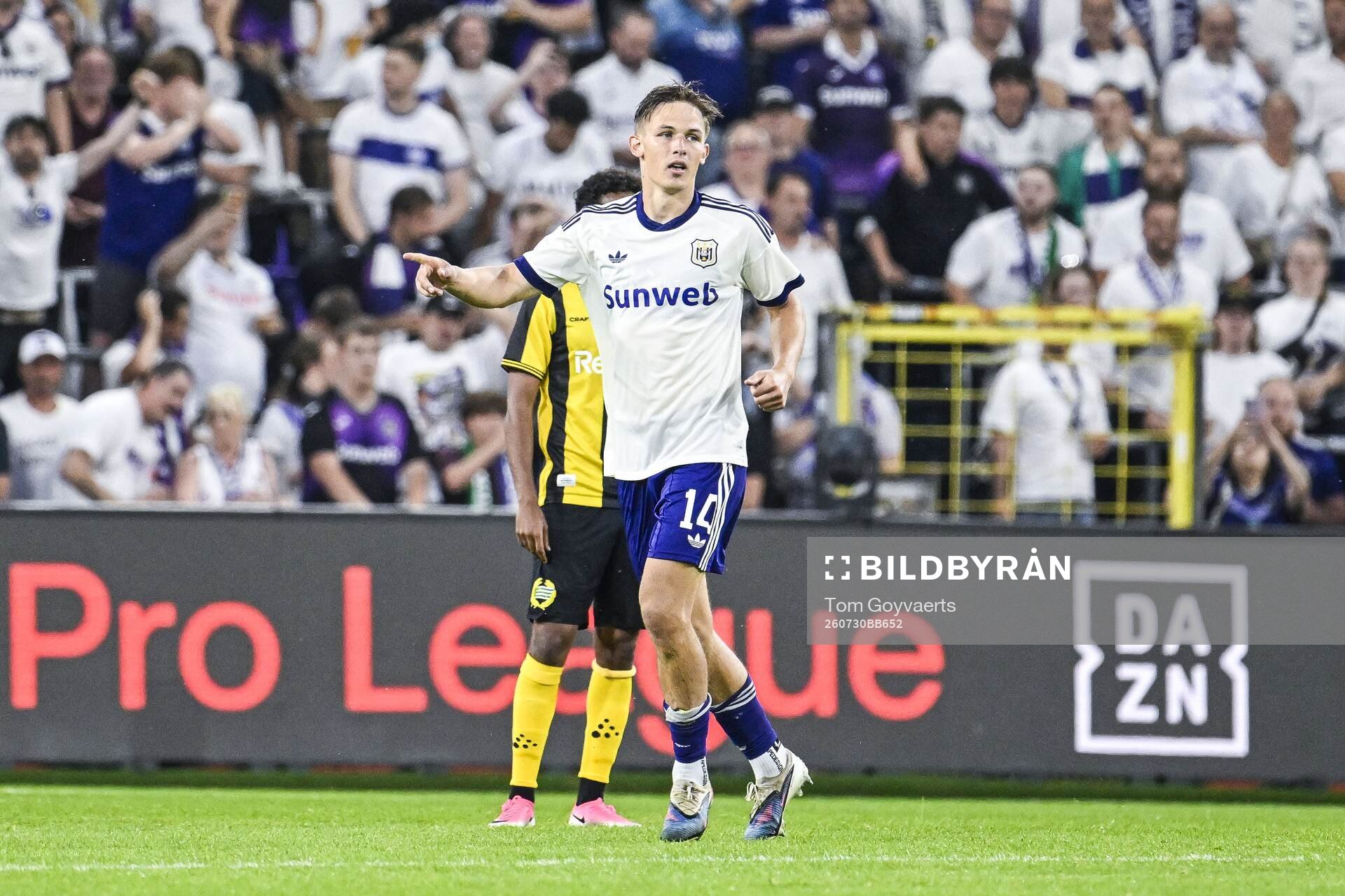 Football, Europa League, Qualifier, Anderlecht - Hammarby