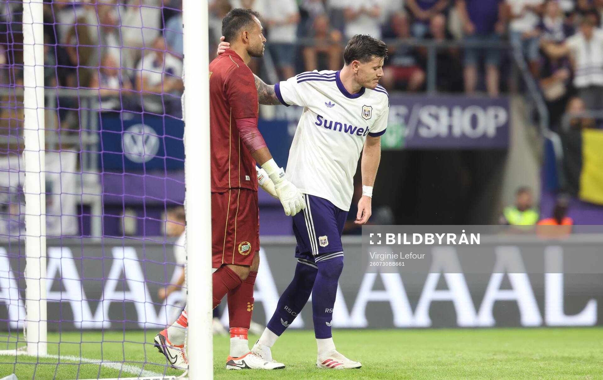 Football, Europa League, Qualifier, Anderlecht - Hammarby