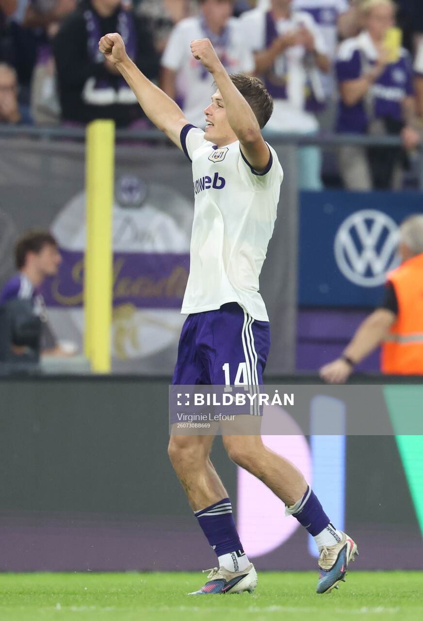Football, Europa League, Qualifier, Anderlecht - Hammarby