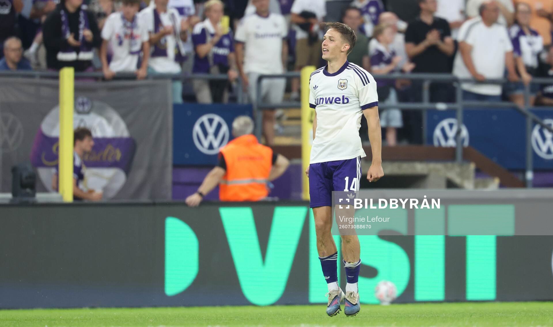 Football, Europa League, Qualifier, Anderlecht - Hammarby