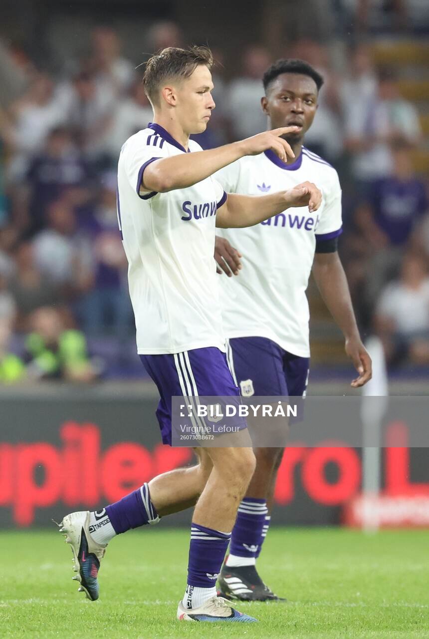 Football, Europa League, Qualifier, Anderlecht - Hammarby
