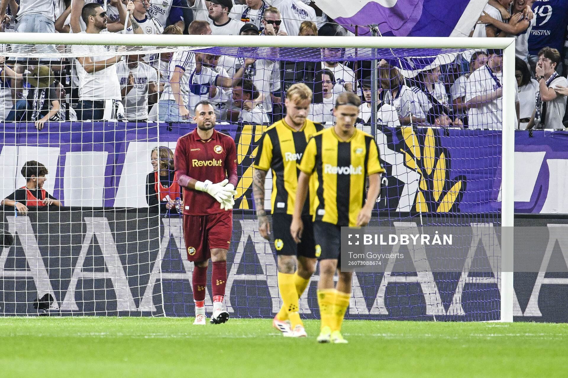 Football, Europa League, Qualifier, Anderlecht - Hammarby