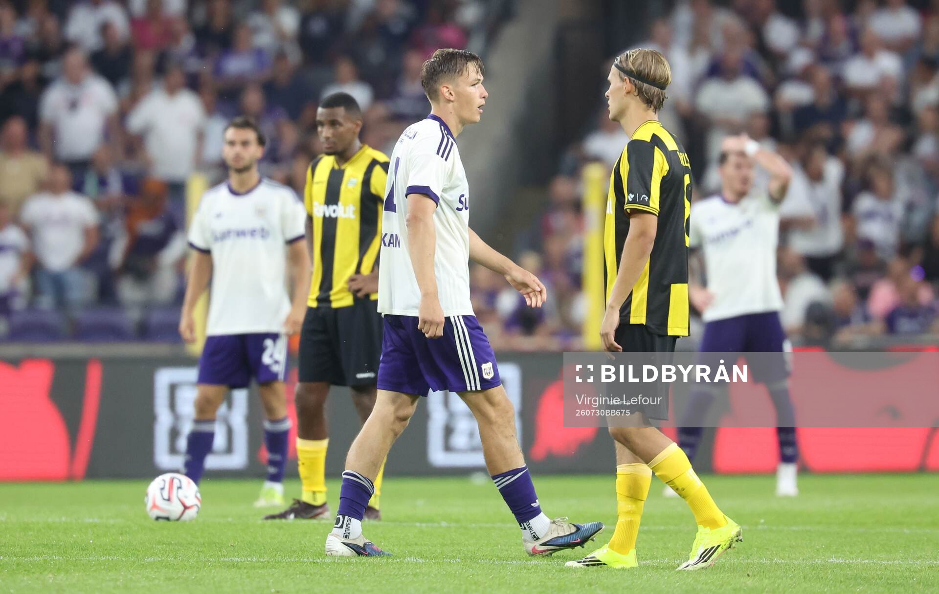 Football, Europa League, Qualifier, Anderlecht - Hammarby