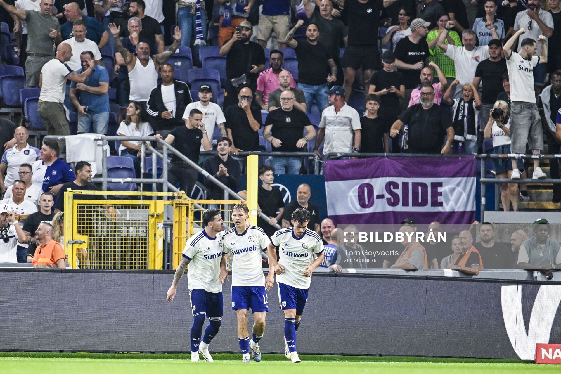 Football, Europa League, Qualifier, Anderlecht - Hammarby
