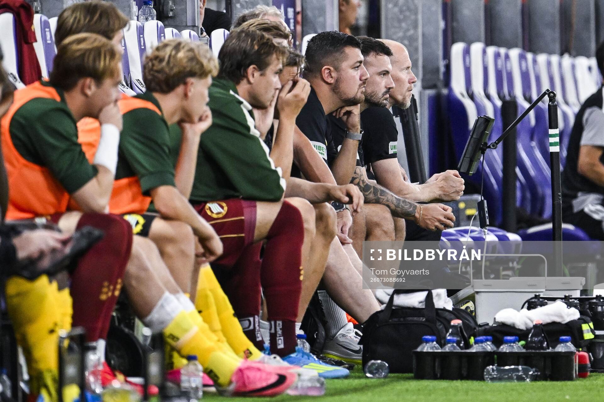Football, Europa League, Qualifier, Anderlecht - Hammarby