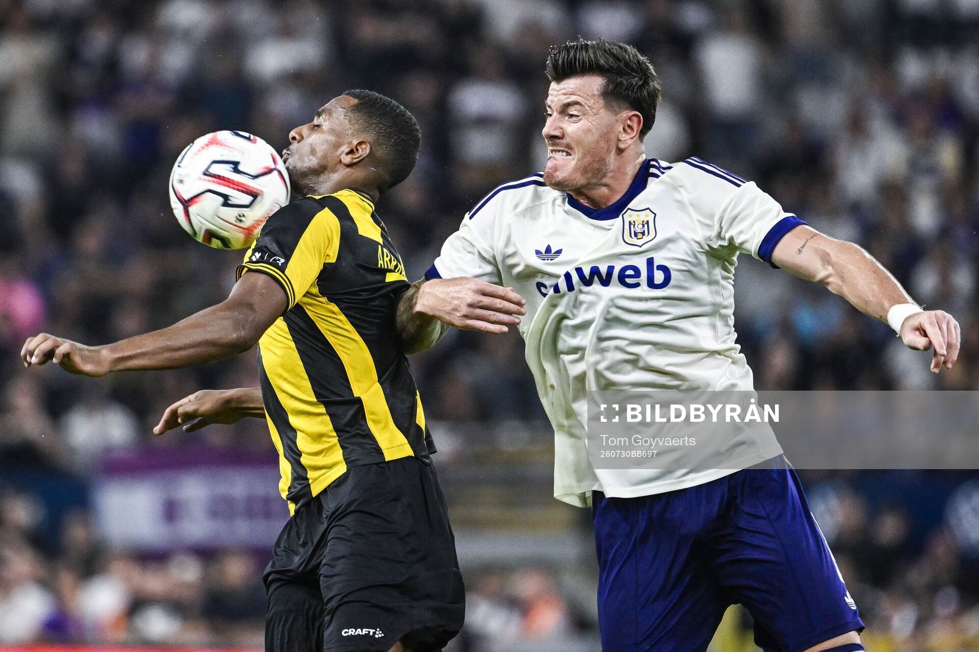 Football, Europa League, Qualifier, Anderlecht - Hammarby
