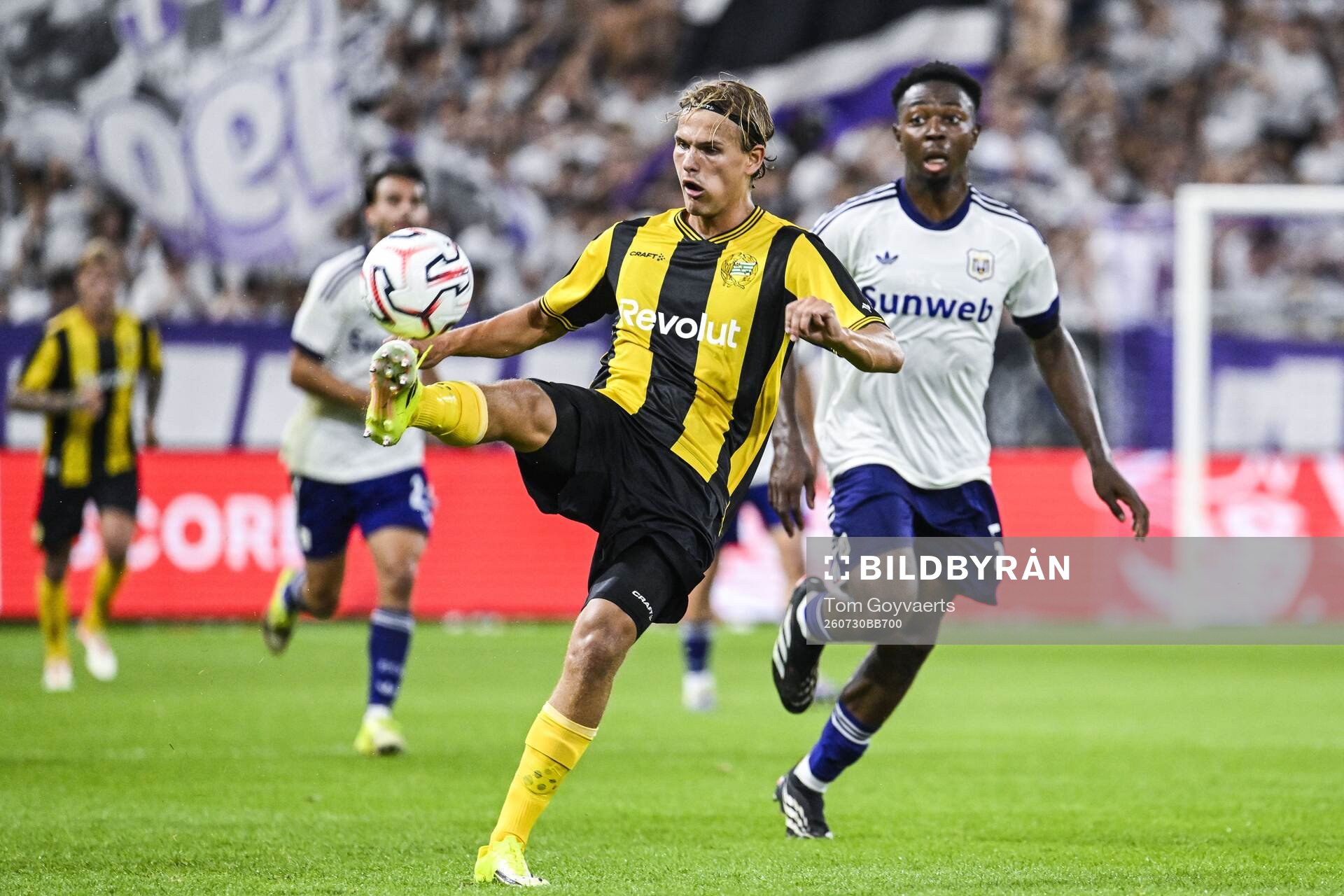 Football, Europa League, Qualifier, Anderlecht - Hammarby