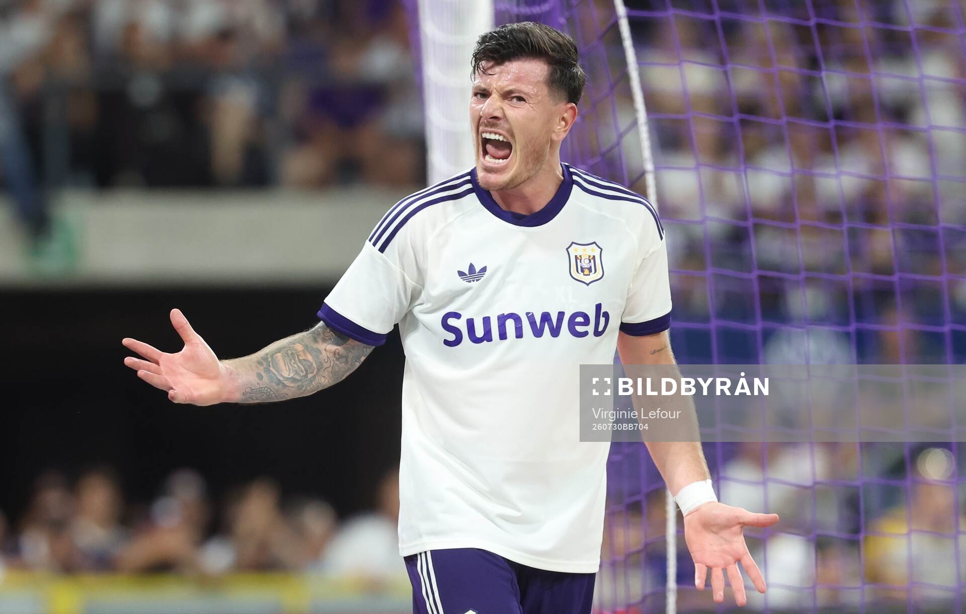Football, Europa League, Qualifier, Anderlecht - Hammarby