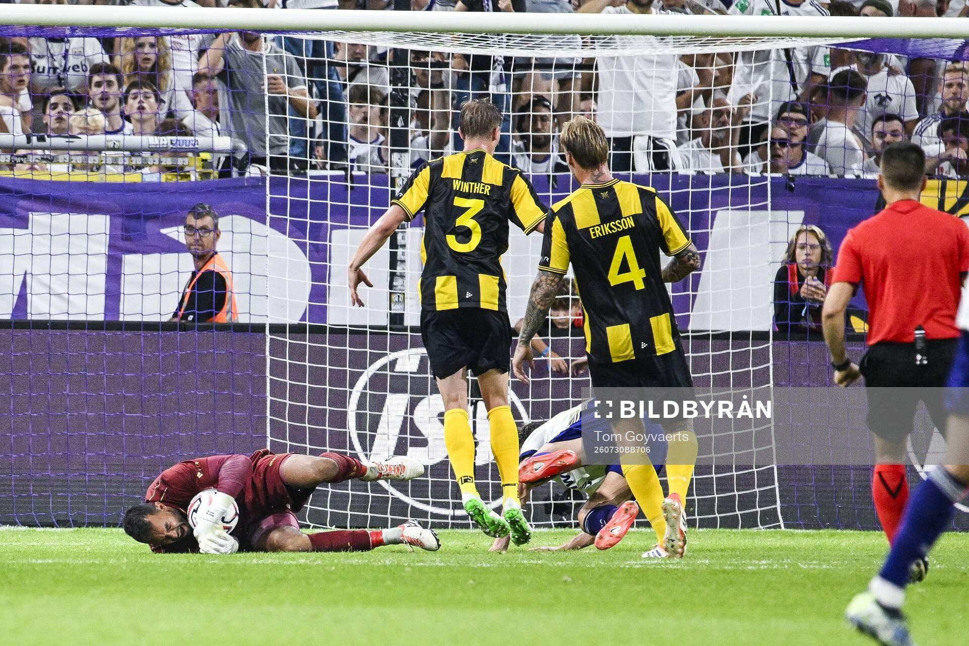 Football, Europa League, Qualifier, Anderlecht - Hammarby