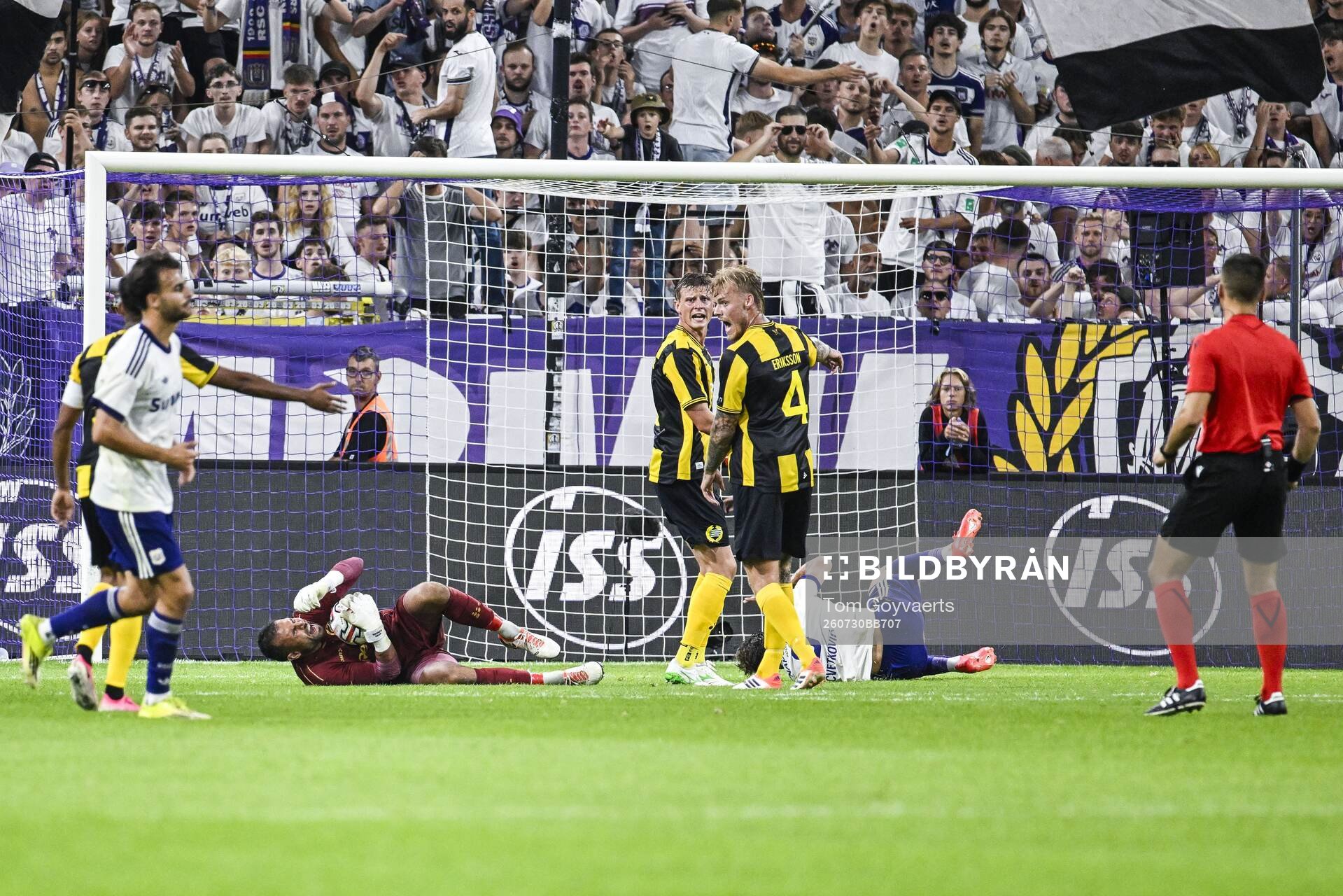 Football, Europa League, Qualifier, Anderlecht - Hammarby