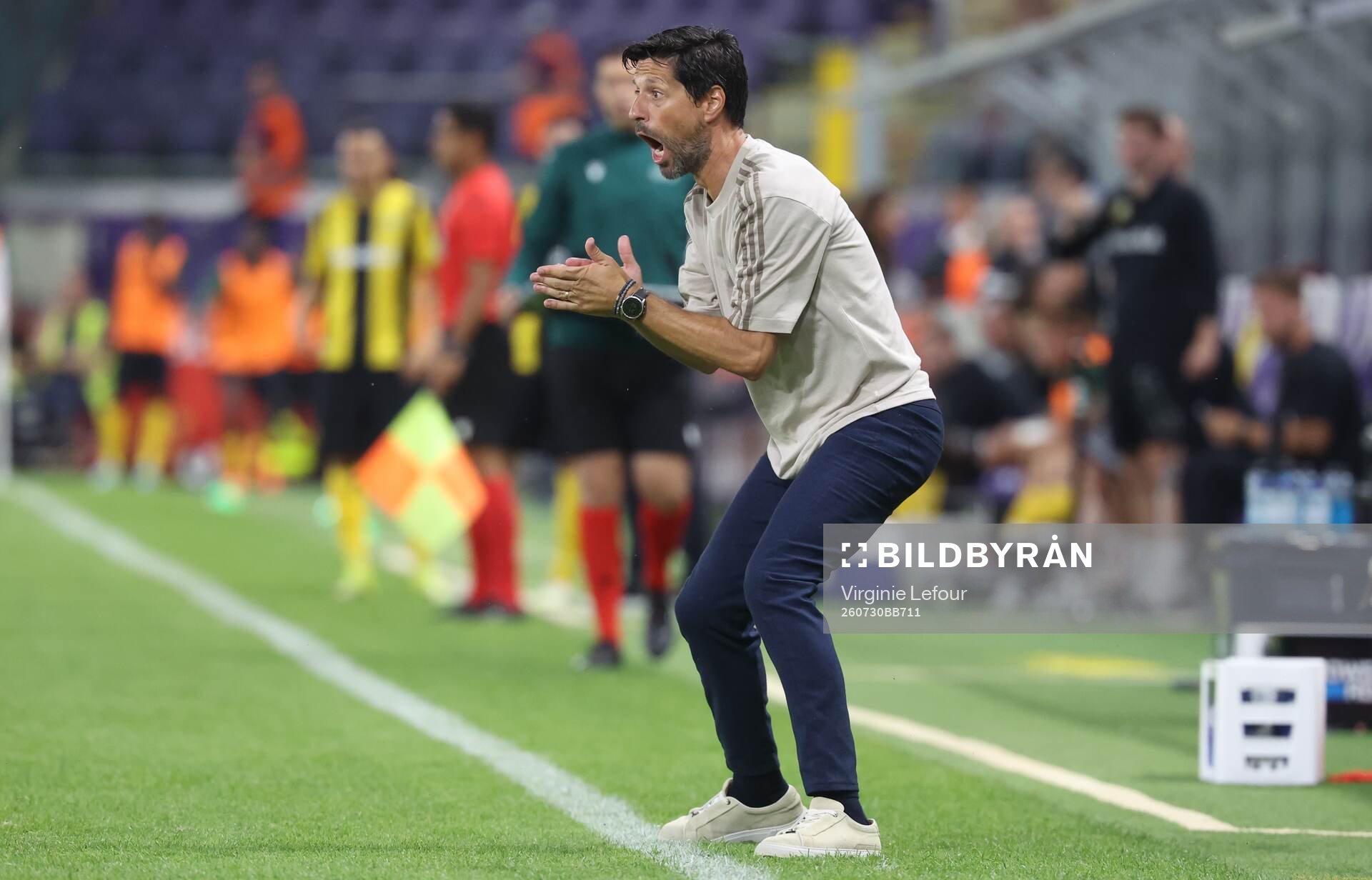 Football, Europa League, Qualifier, Anderlecht - Hammarby
