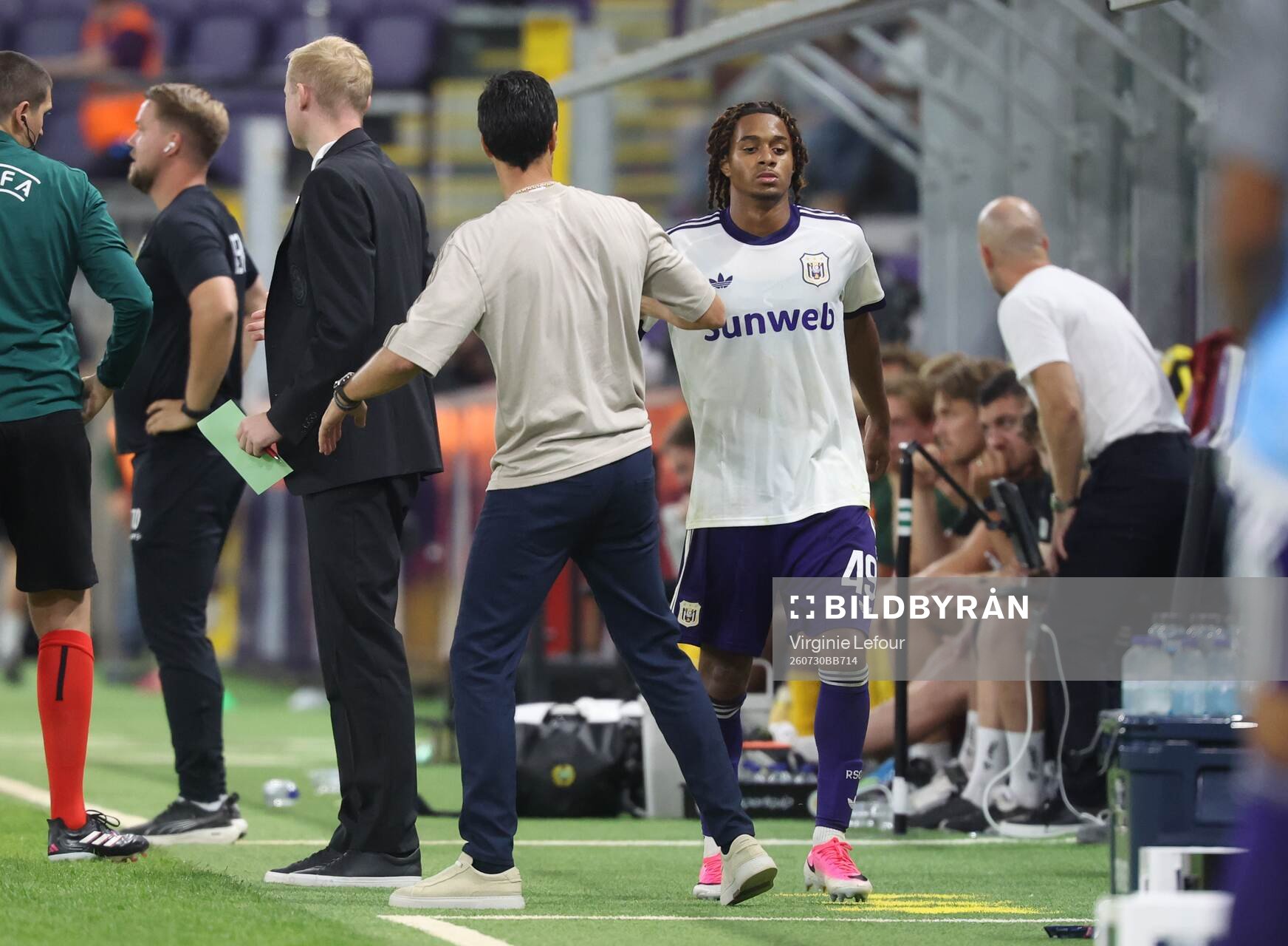 Football, Europa League, Qualifier, Anderlecht - Hammarby