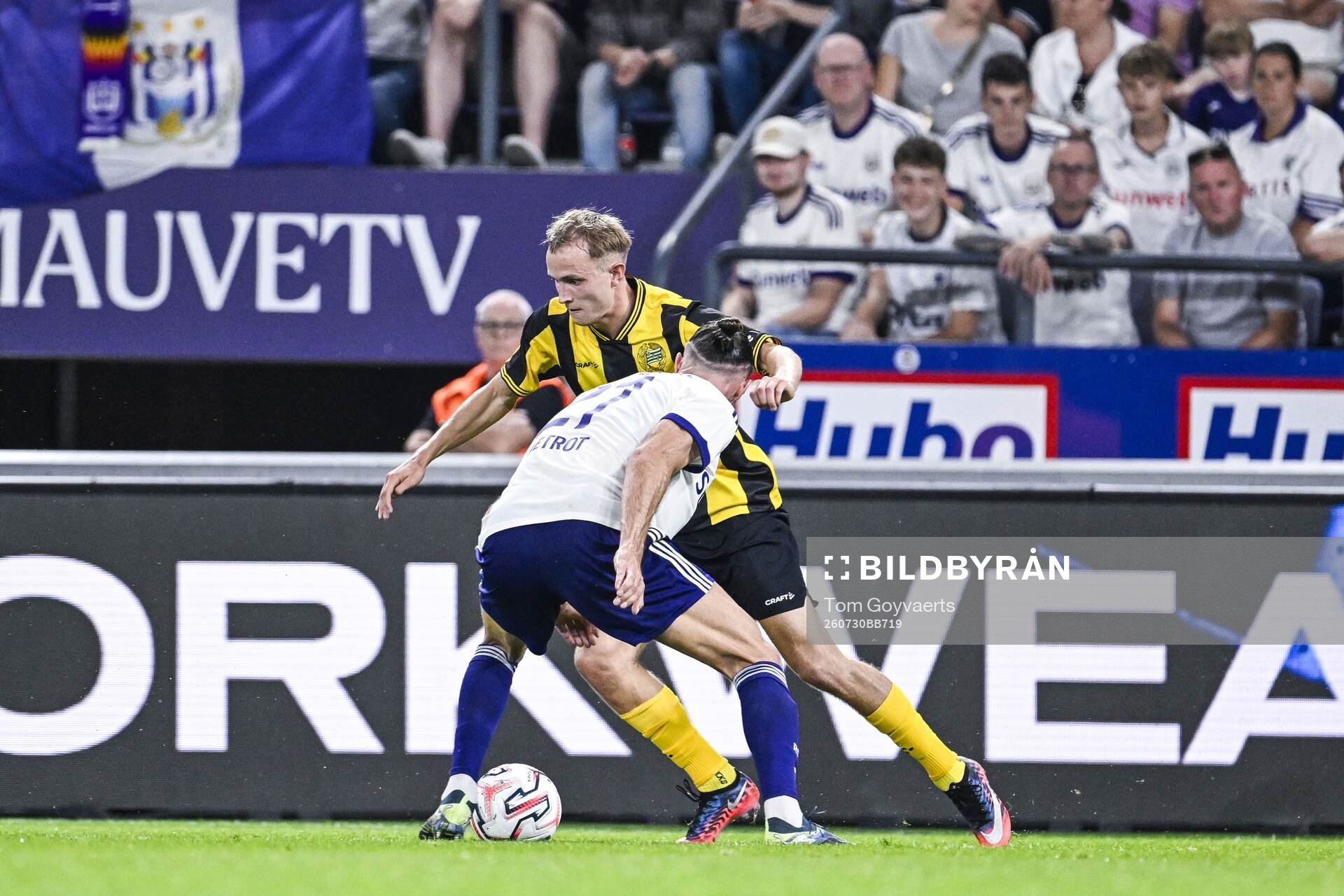 Football, Europa League, Qualifier, Anderlecht - Hammarby