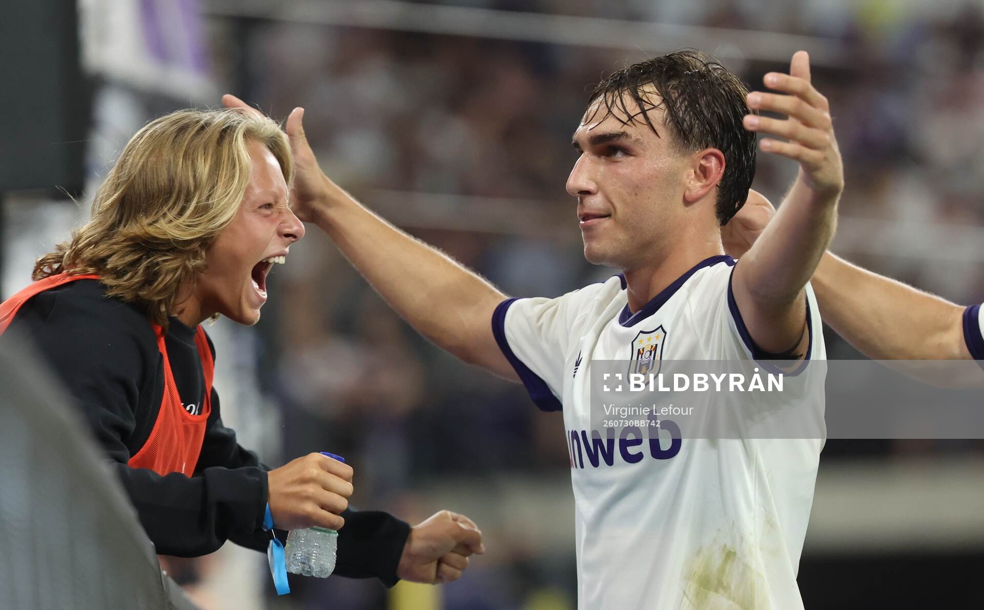 Football, Europa League, Qualifier, Anderlecht - Hammarby